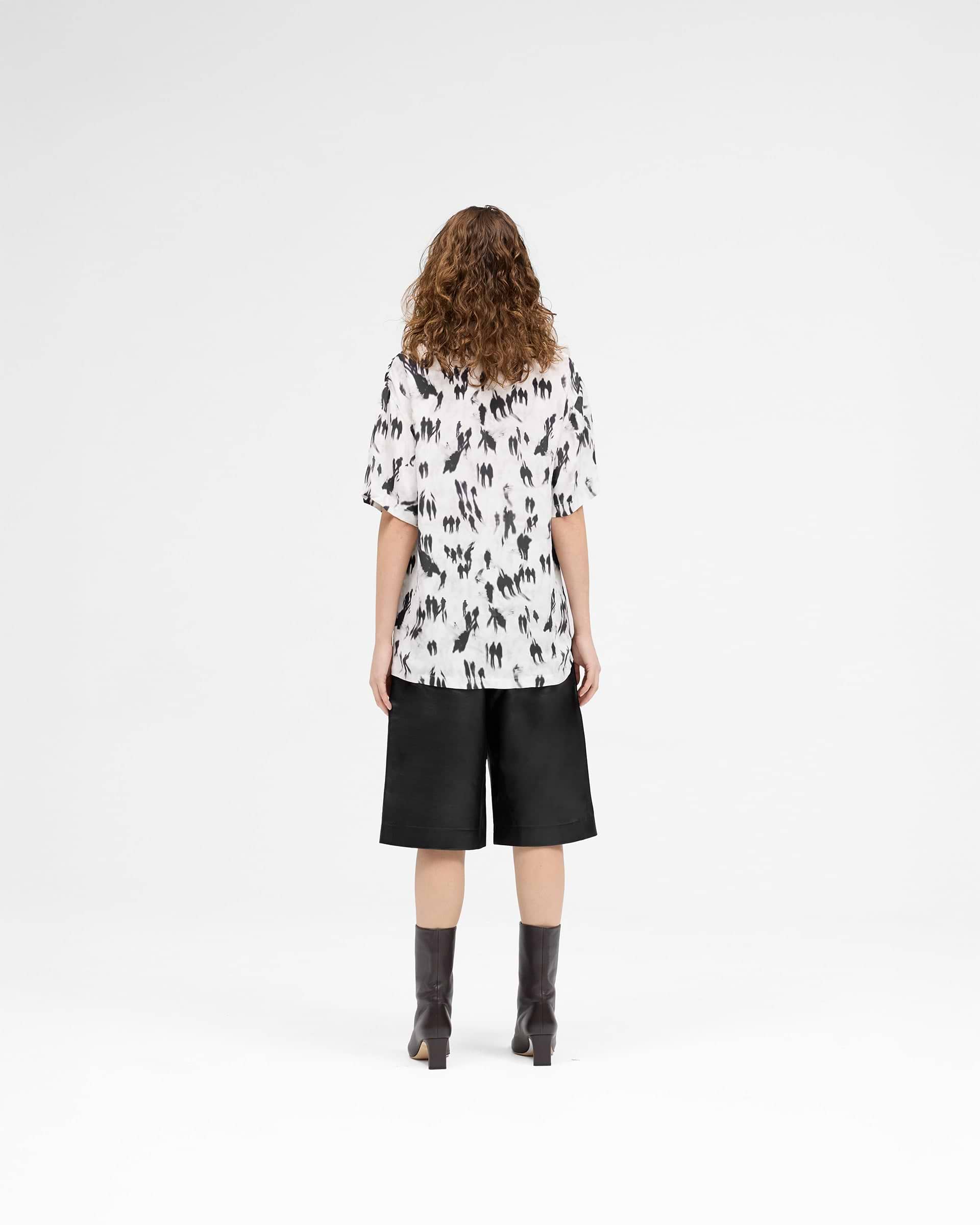 Street Shadow Shirt - Scenic Print