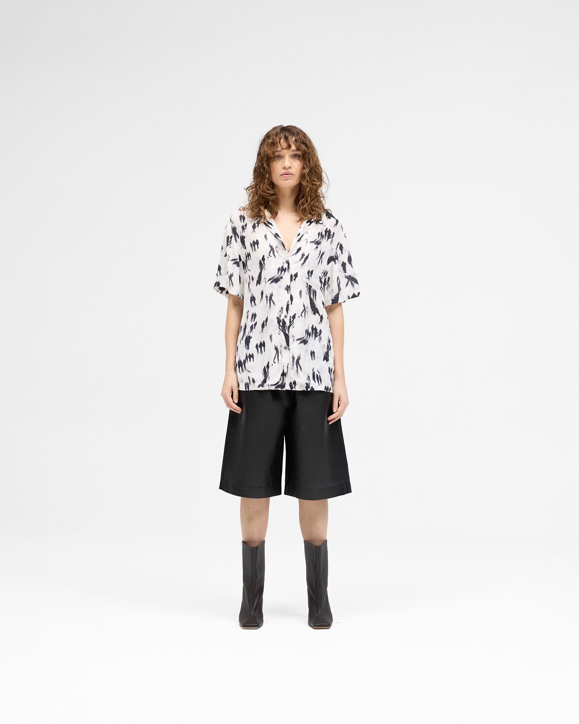 Street Shadow Shirt - Scenic Print