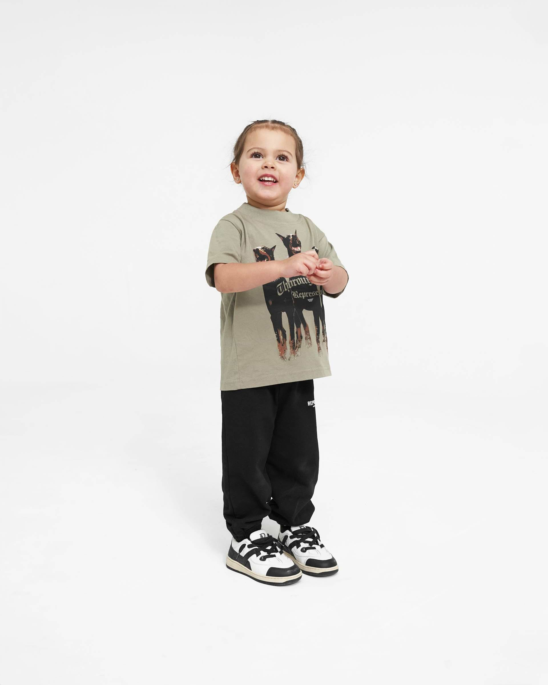 Mini Thoroughbred T-Shirt - Khaki