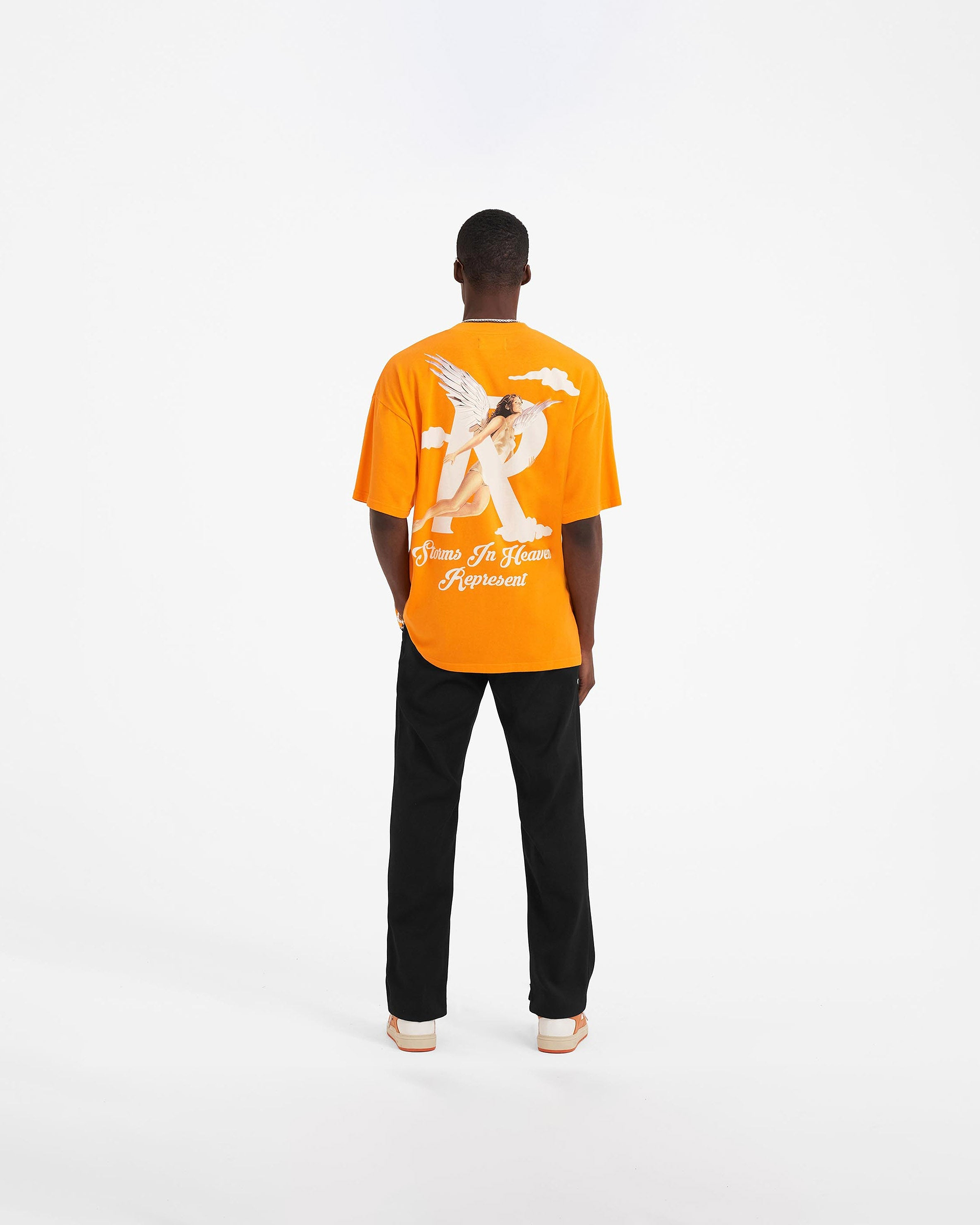 Storms in Heaven T-Shirt - Neon Orange