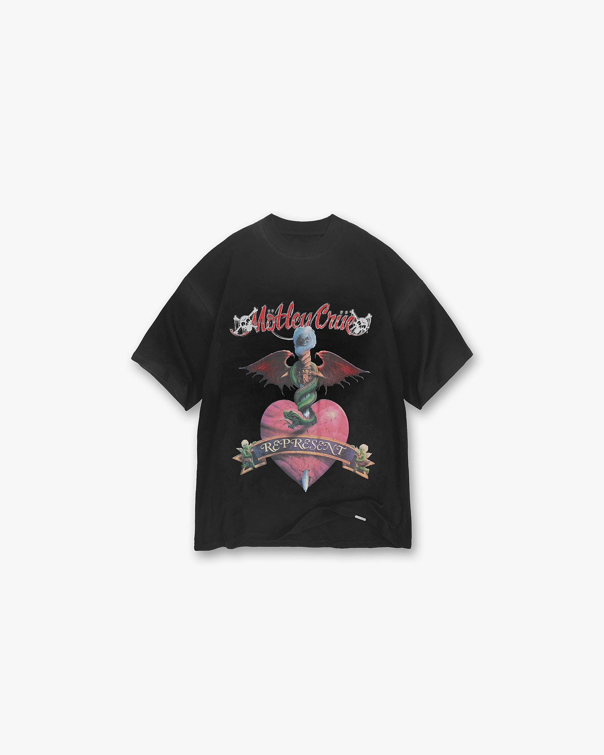Represent x Mötley Crüe™️ Without You T-Shirt - Aged Black