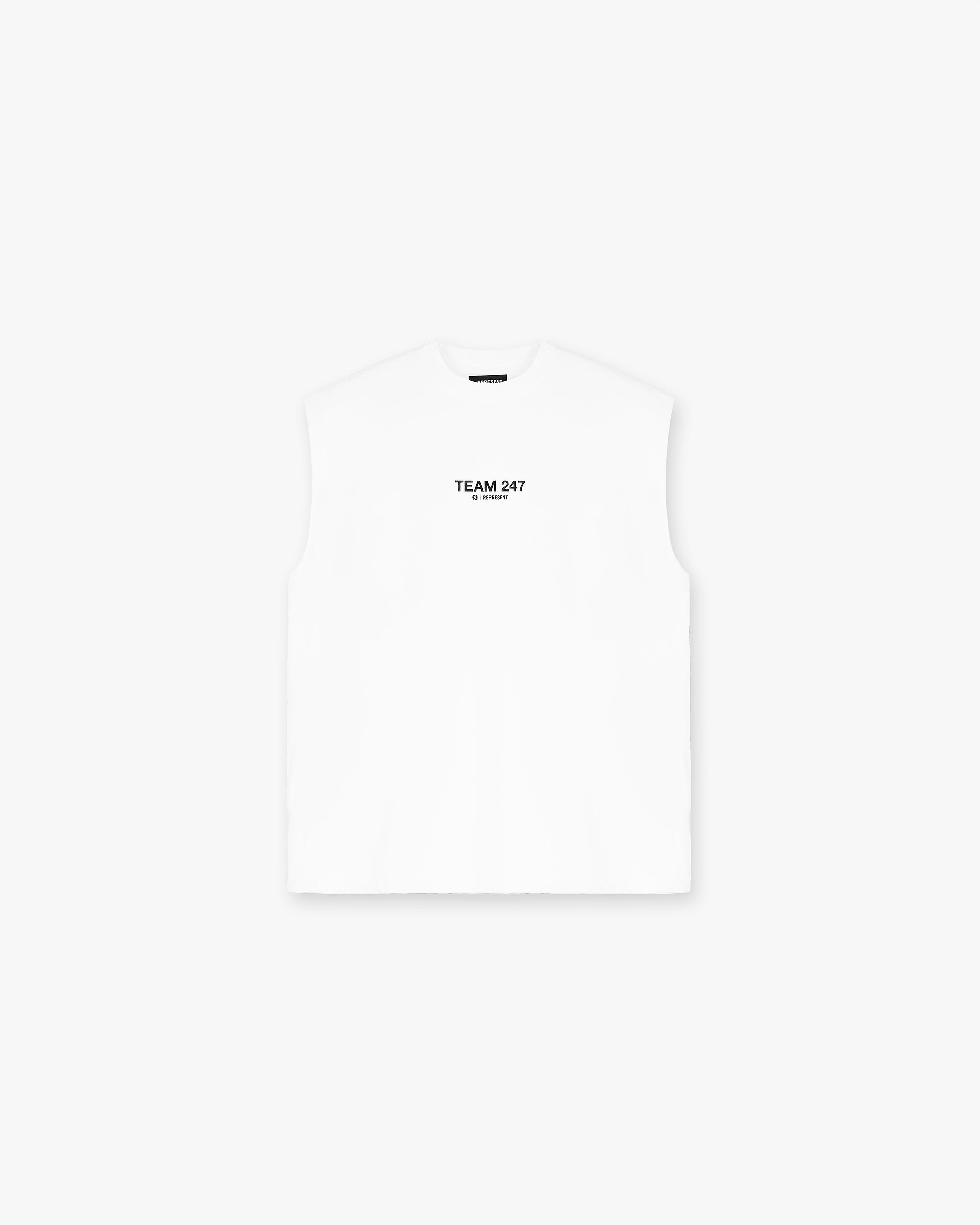 Team 247 Oversized Tank x Marchon - Flat White