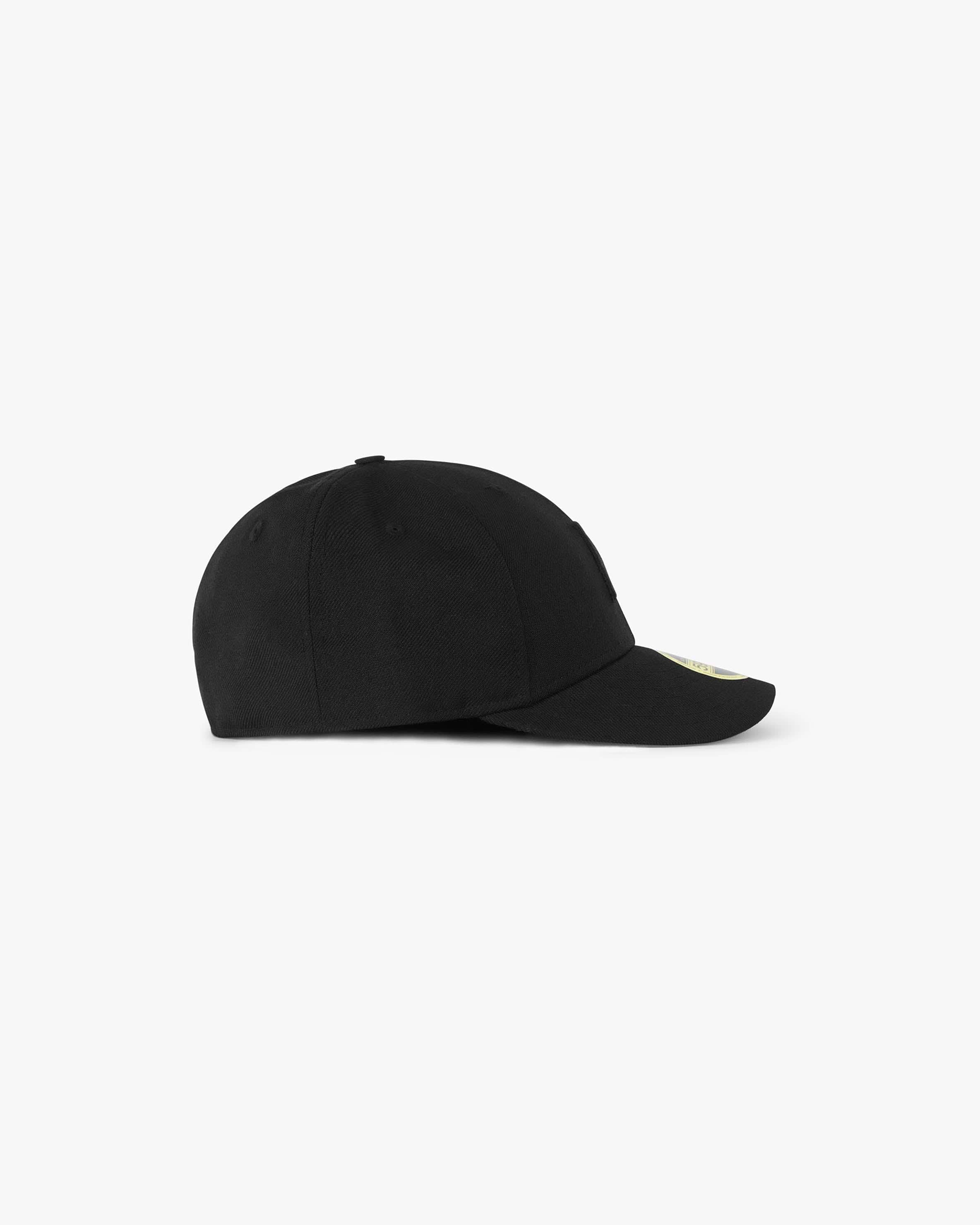 Initial New Era 59Fifty Cap | All Black | REPRESENT CLO