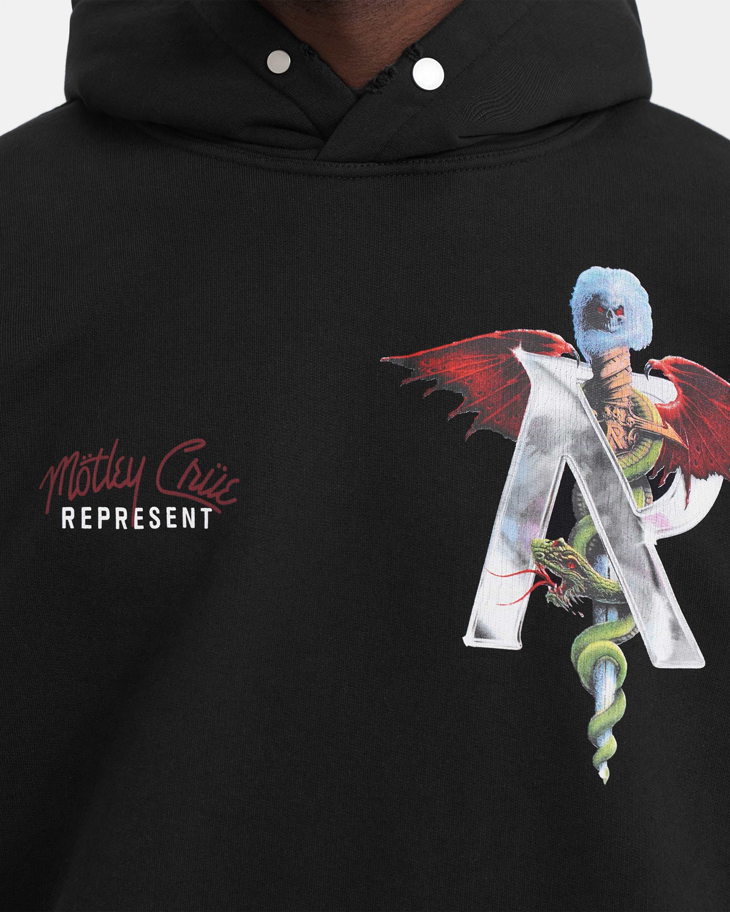 Motley crue zip up hoodie best sale