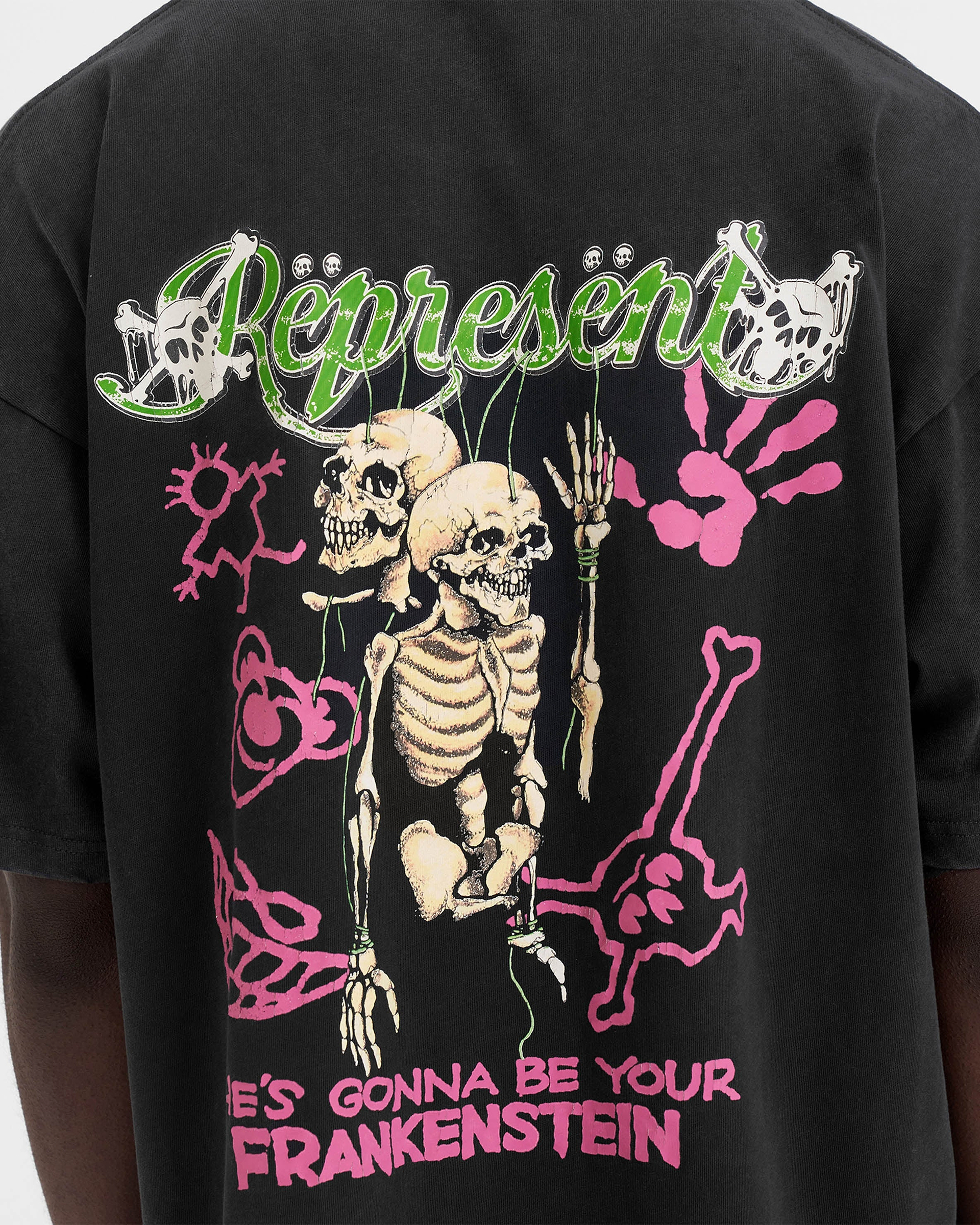 Represent x Mötley Crüe™️ Without You T-Shirt - Aged Black