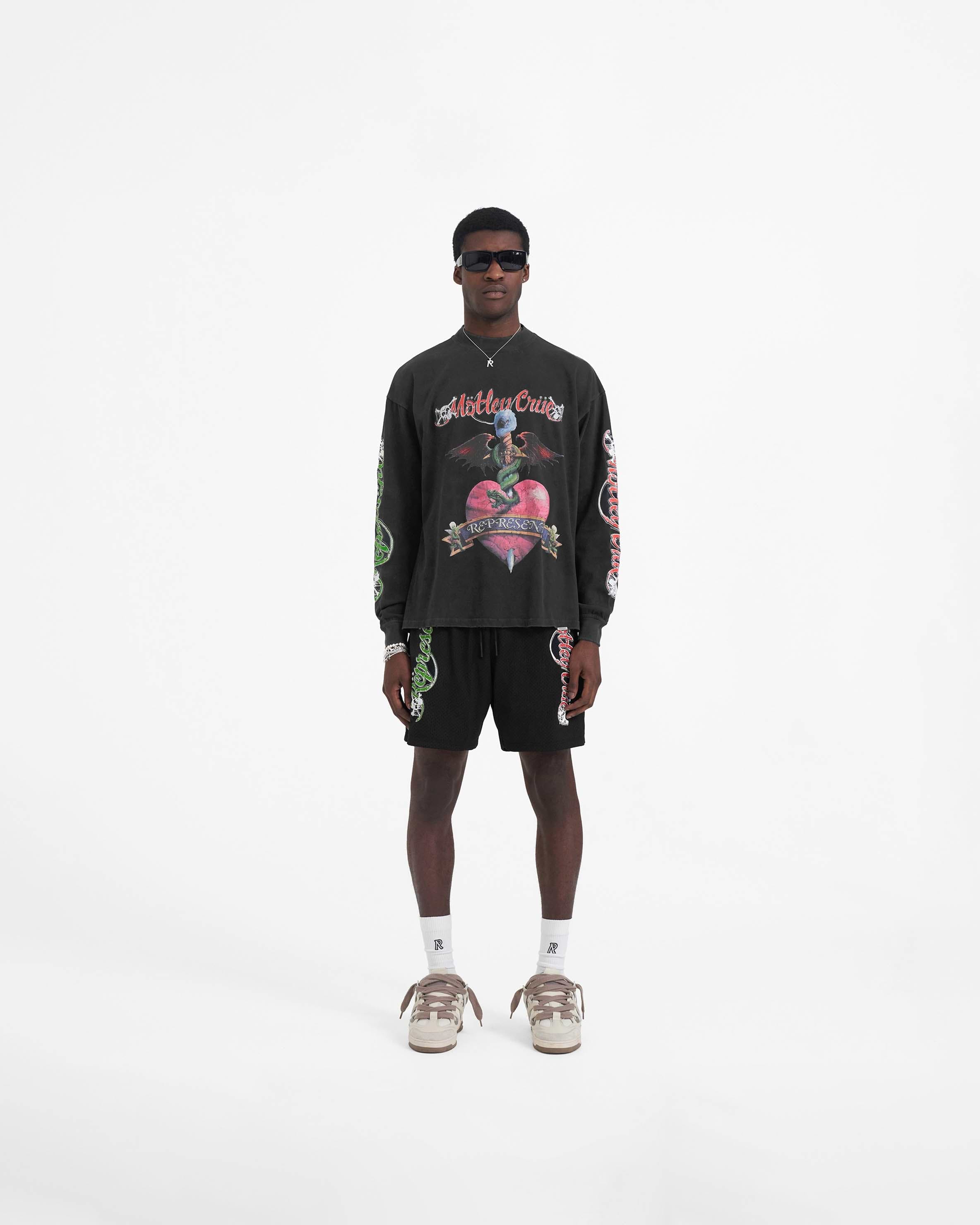 Motley crue long discount sleeve t shirts