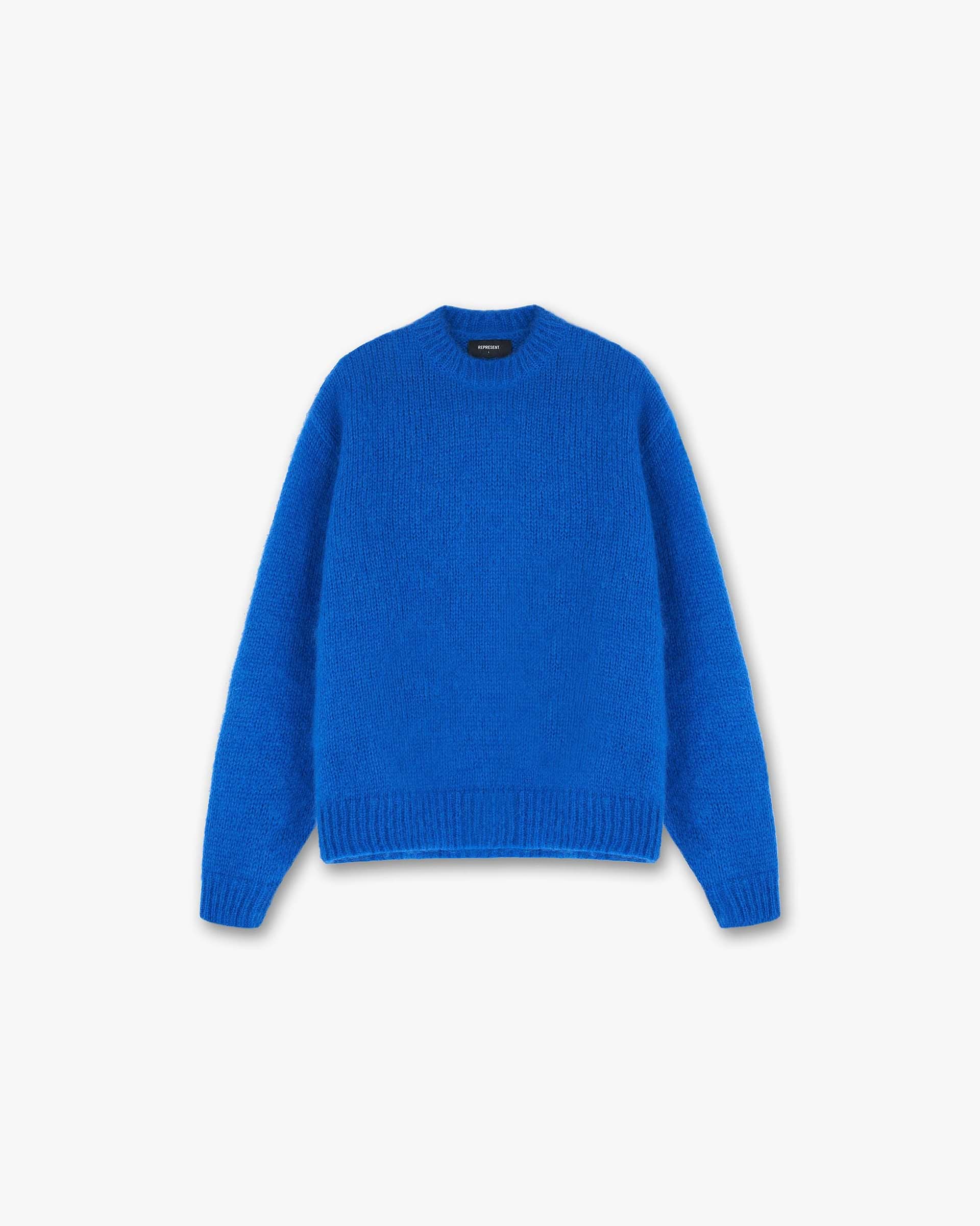 Mohair Sweater | Cobalt Knitwear SS22 | Represent Clo