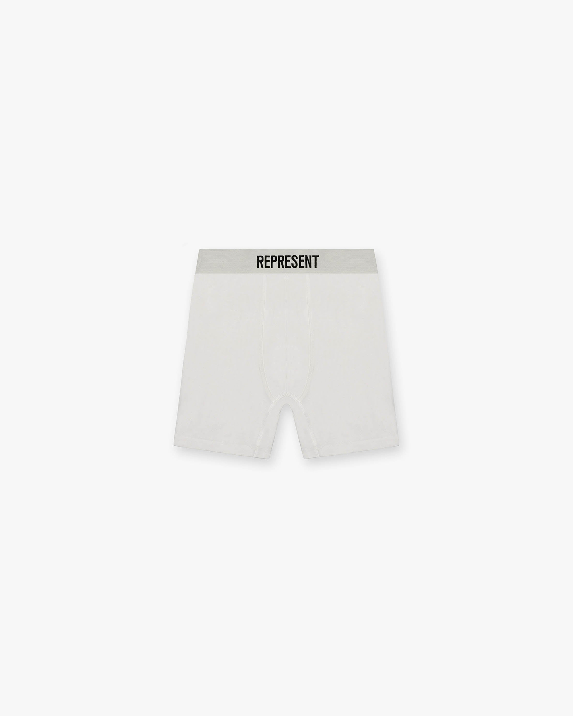Represent Boxers 2 Pack - Flat White