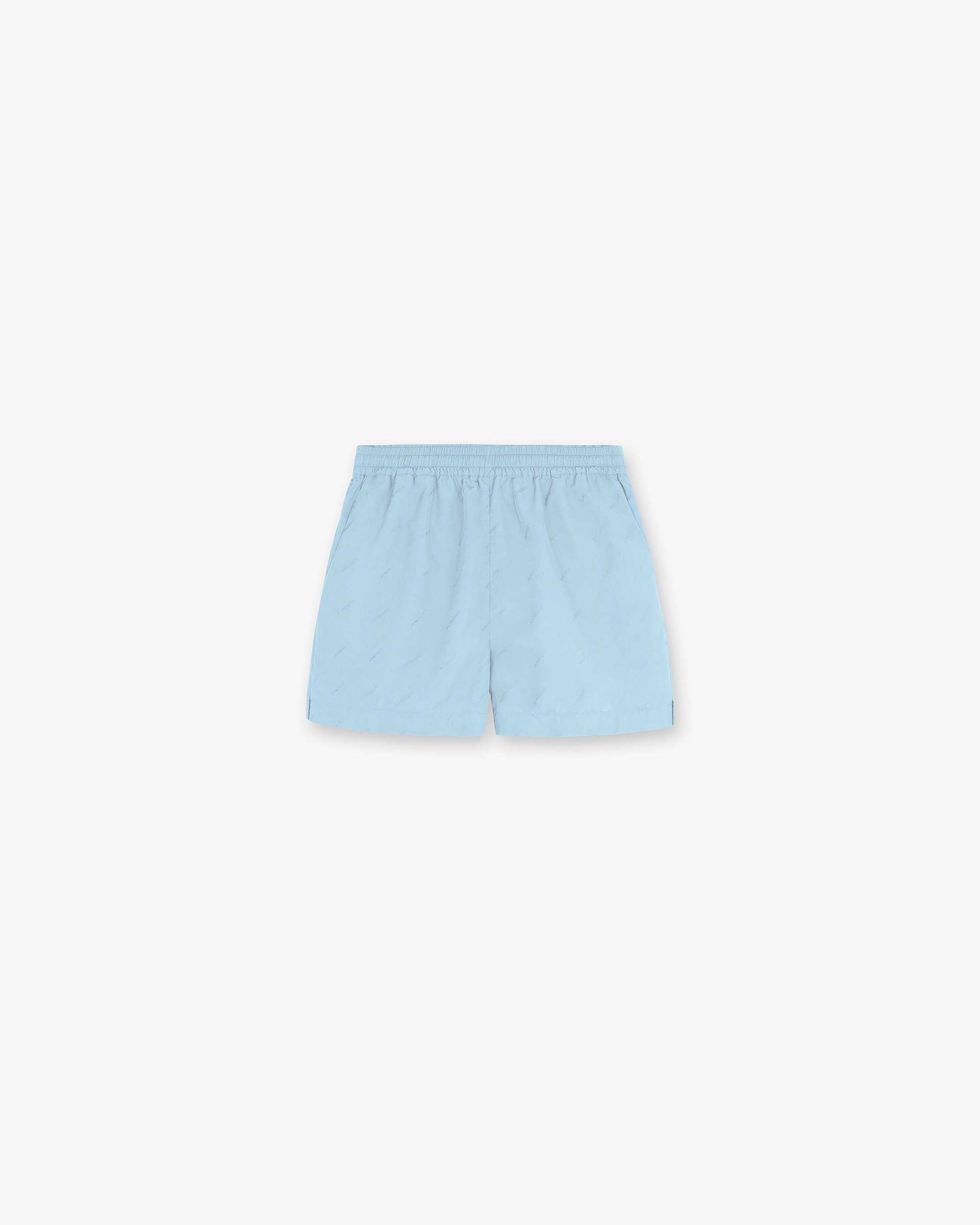 All Over Logo Swim Shorts - Powder Blue