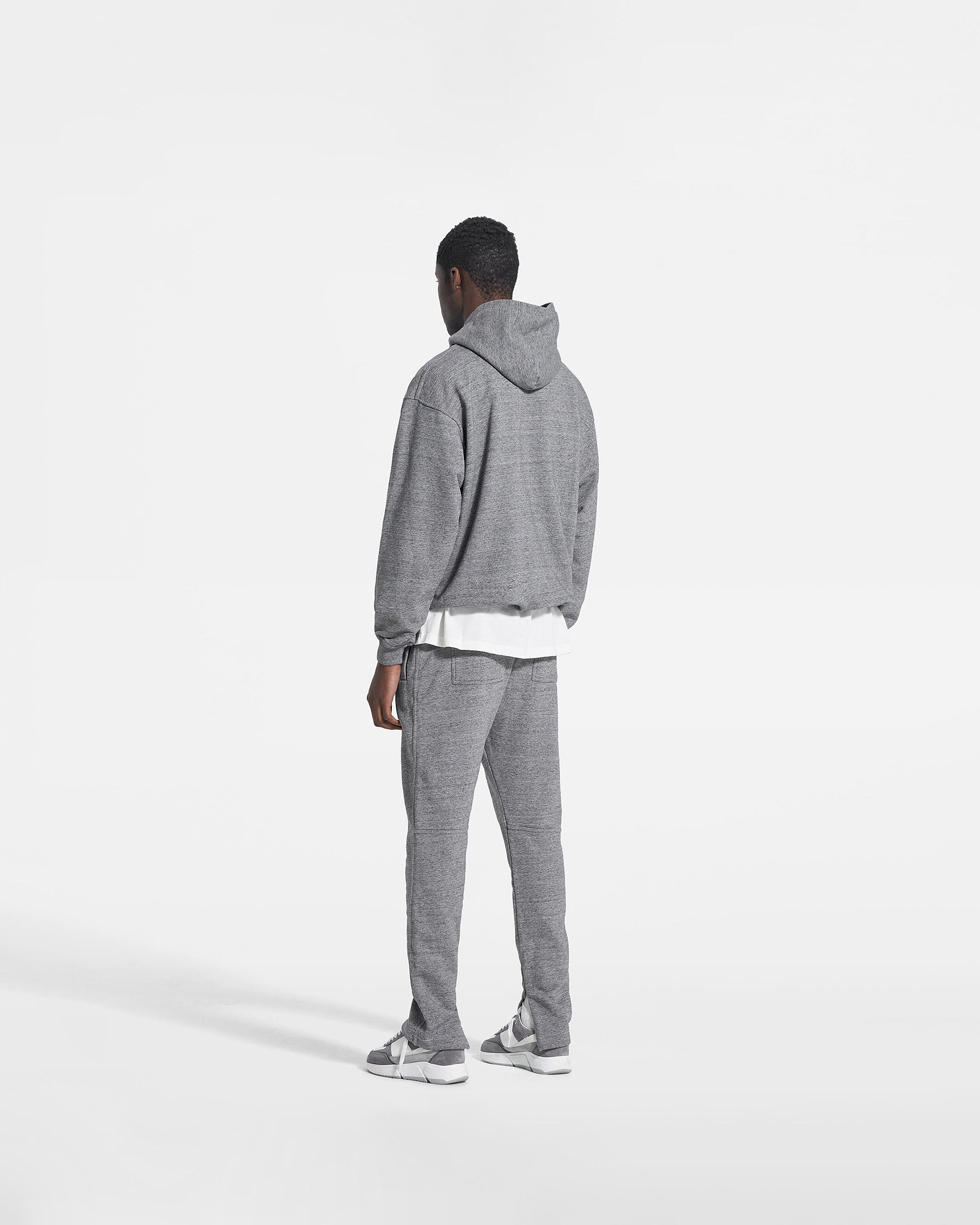 Blank Zip Hoodie - Slate