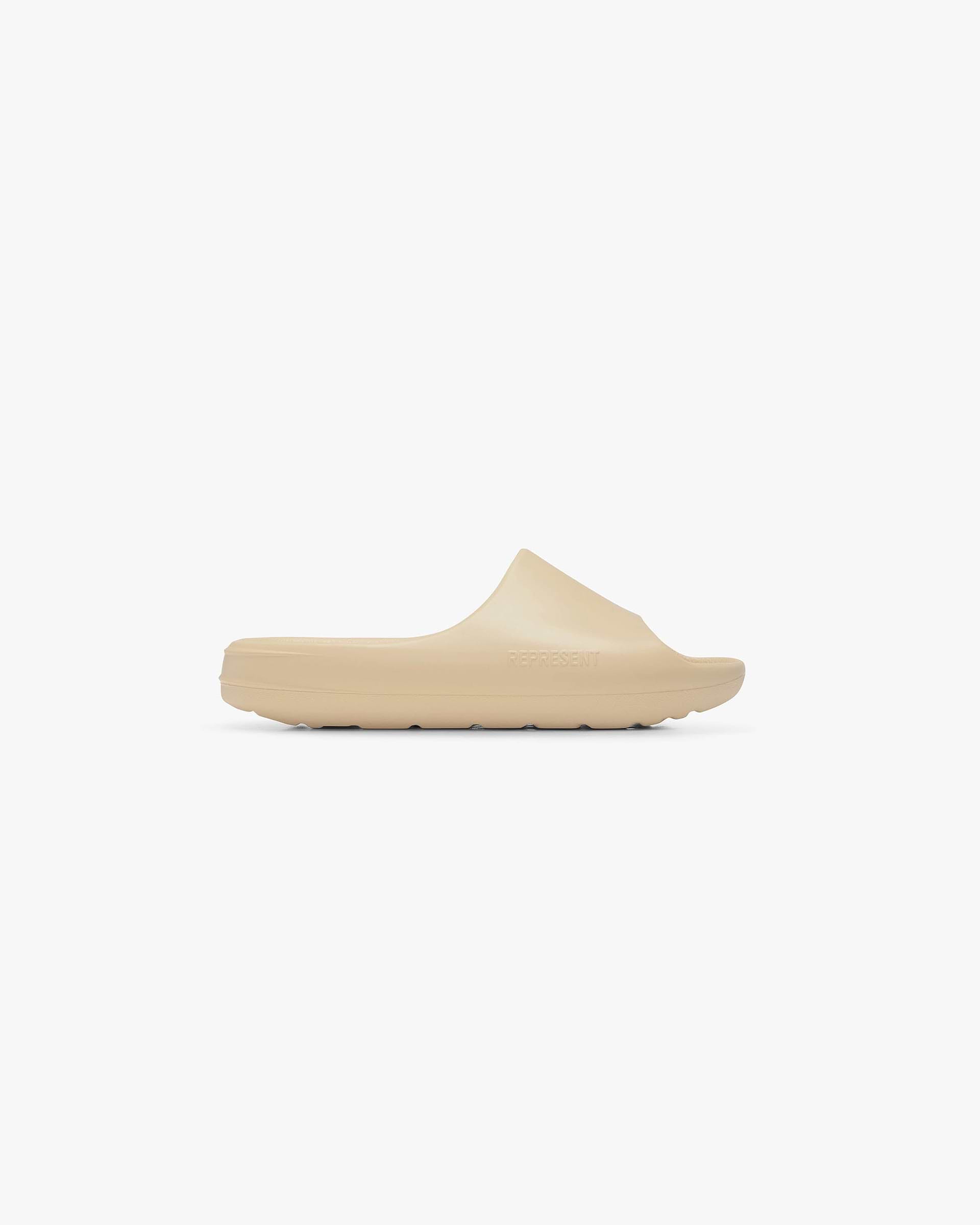 Sliders | Taupe Footwear SS22 | Represent Clo
