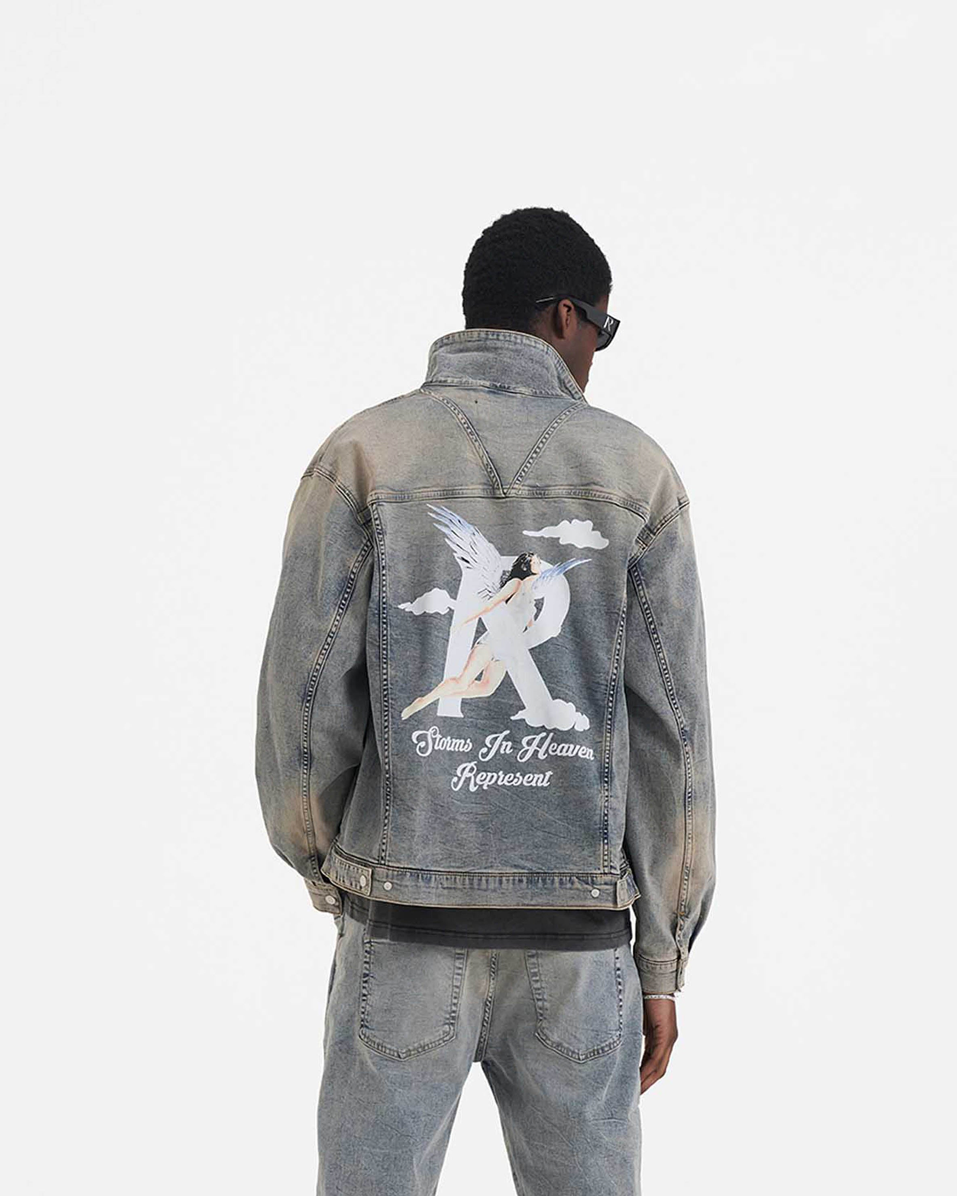 Storms in Heaven Jacket - Blue Cream