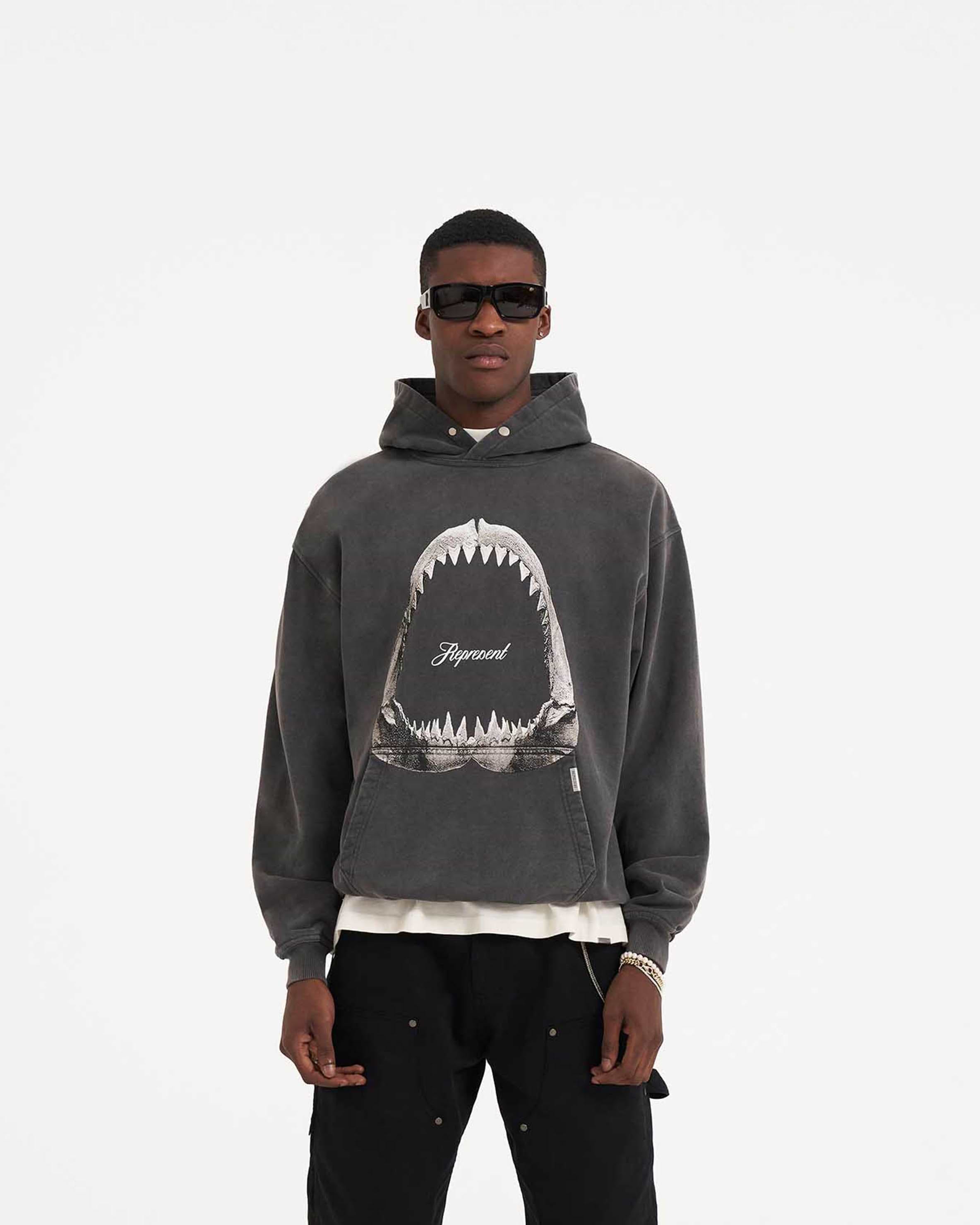 Represent online shark hoodie