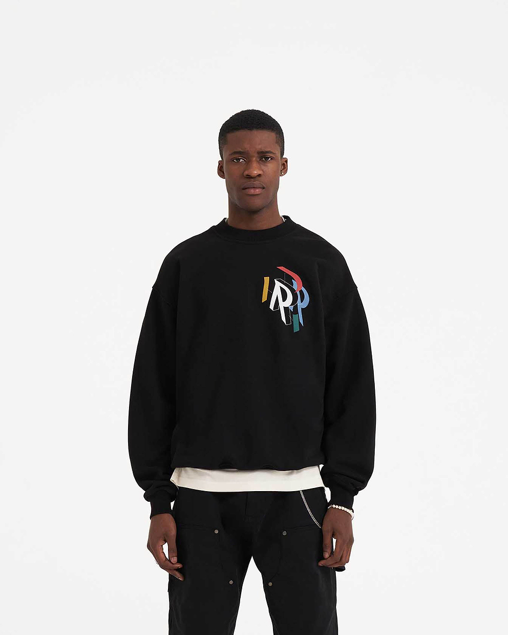 Initial Assembly Sweater | Black CLO | REPRESENT