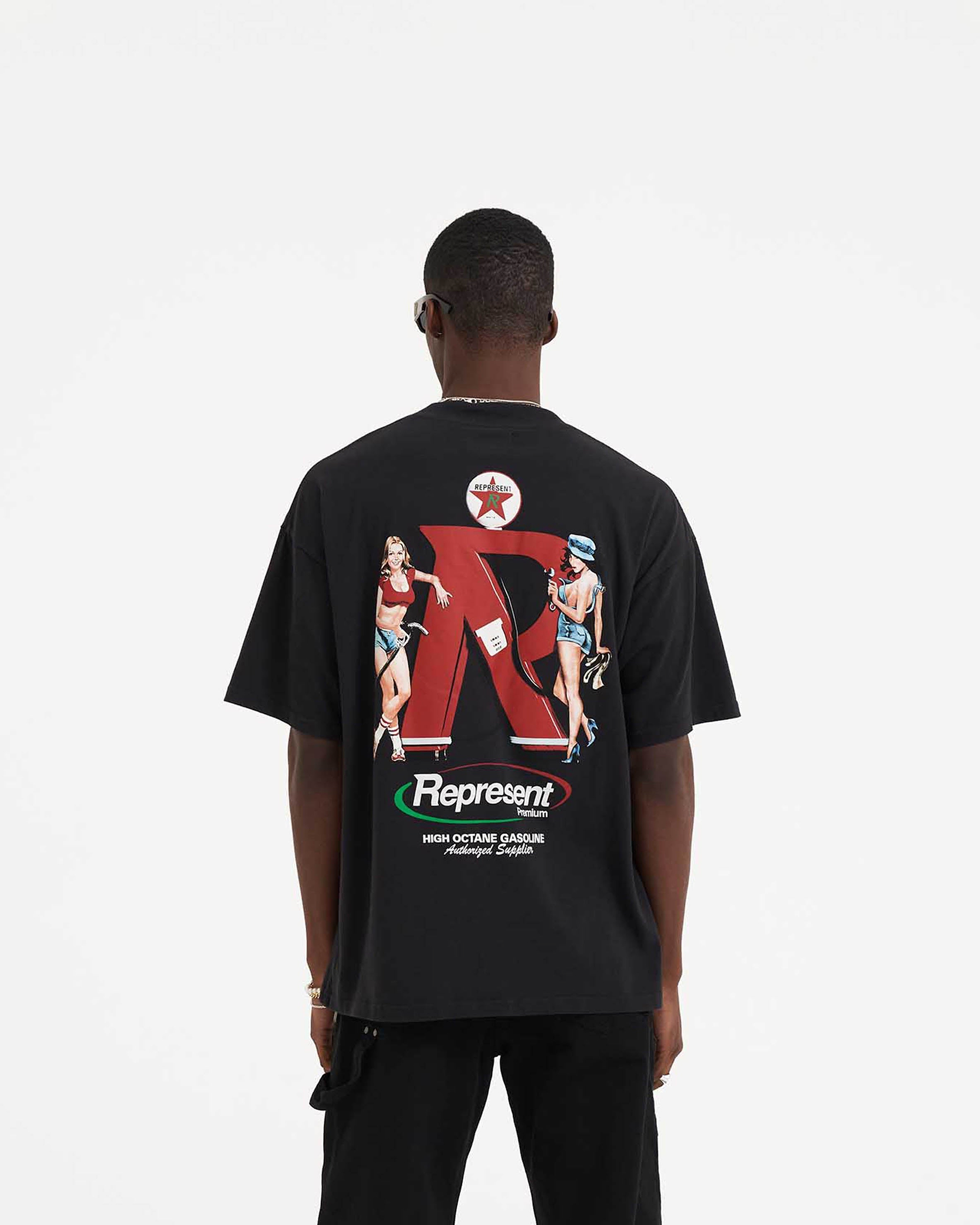 Represent Premium T-Shirt - Off Black