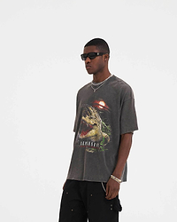 Destructive Appetite T-Shirt - Vintage Grey