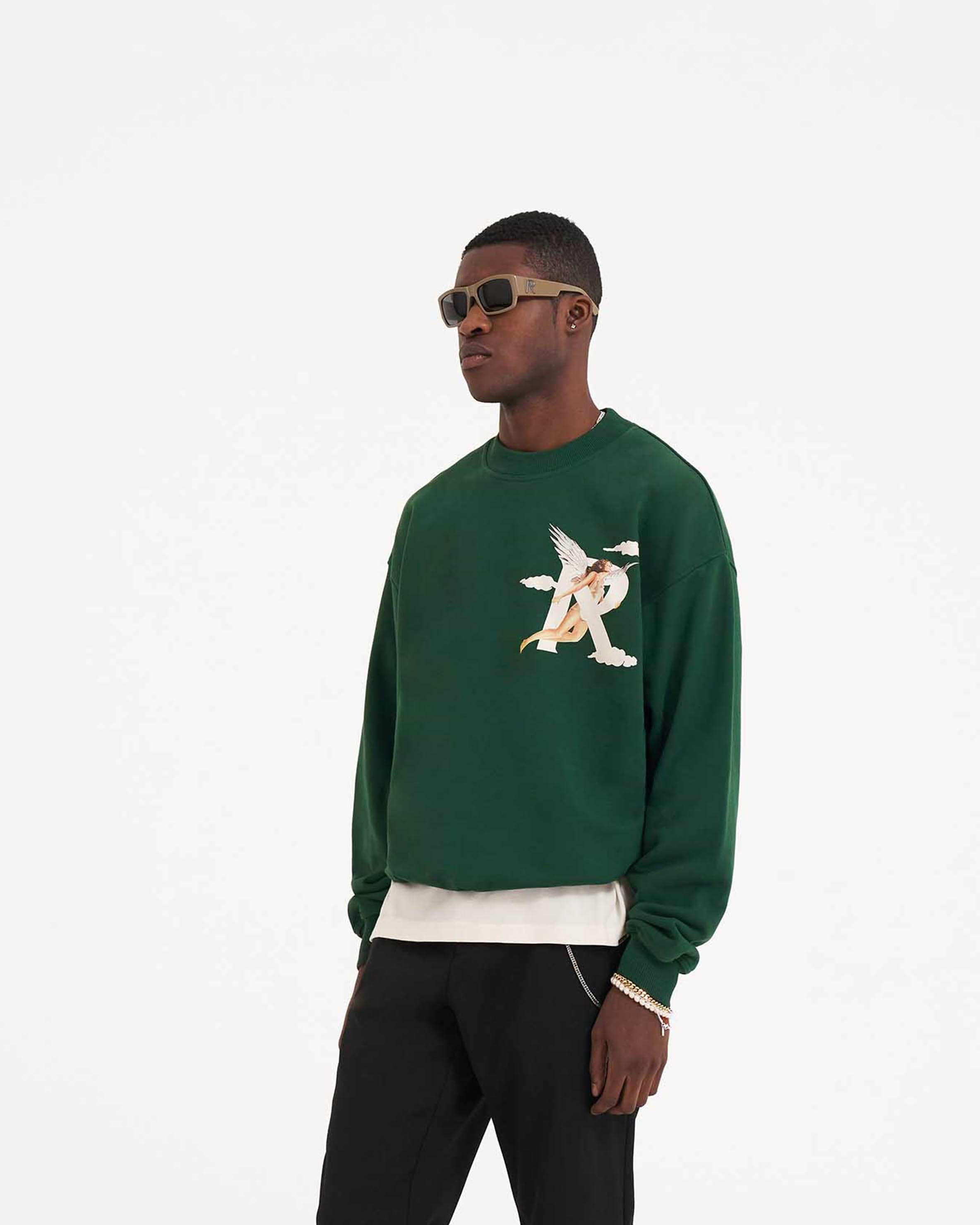 Storms in Heaven Sweater Racing Green REPRESENT CLO