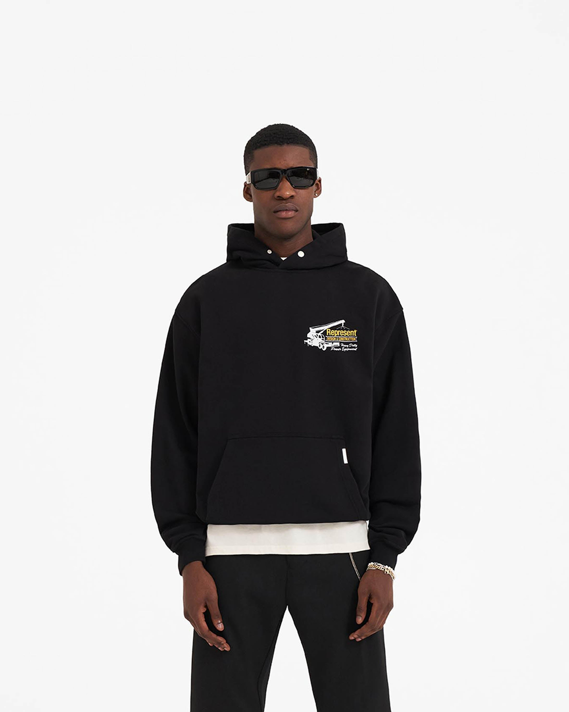 Design & Construction Hoodie - Black