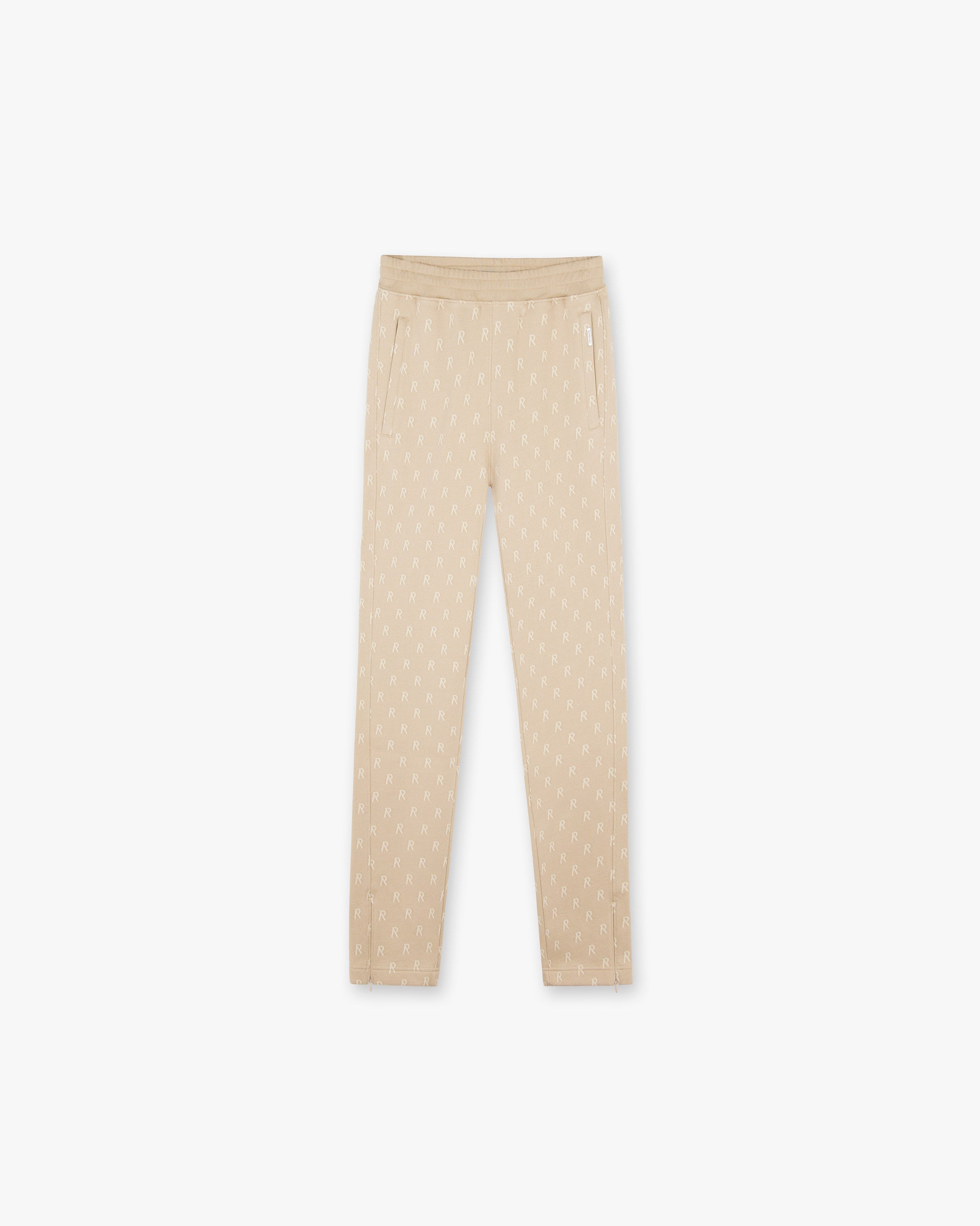 Intarsia Initial Sweatpant | Wheat Pants FW22 | Represent Clo