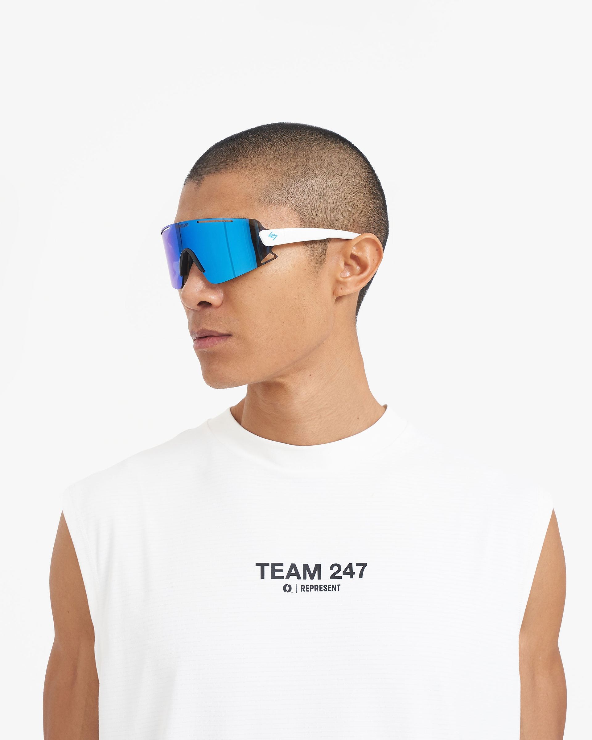Team 247 Oversized Tank x Marchon - Flat White