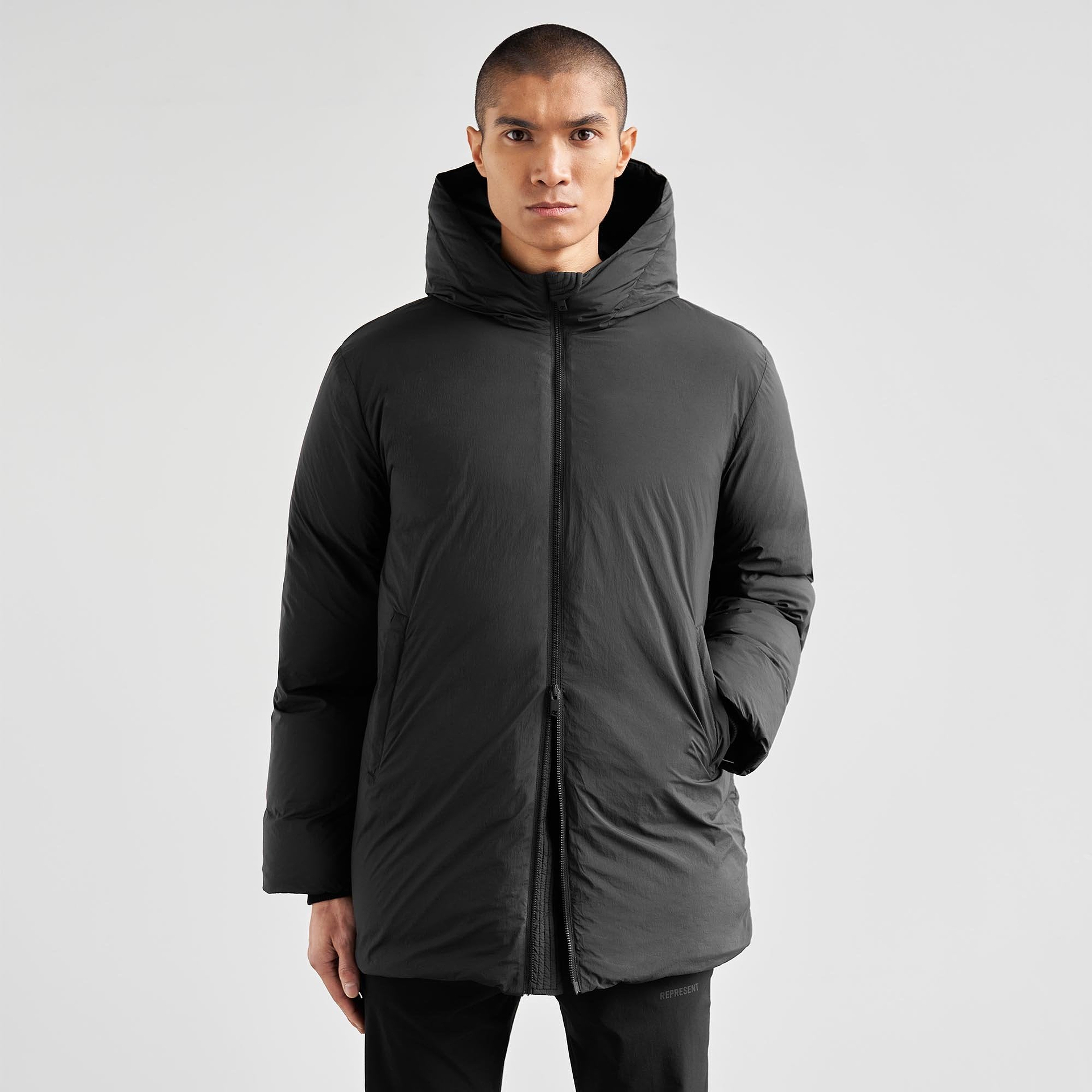 Puffer Parka - Black