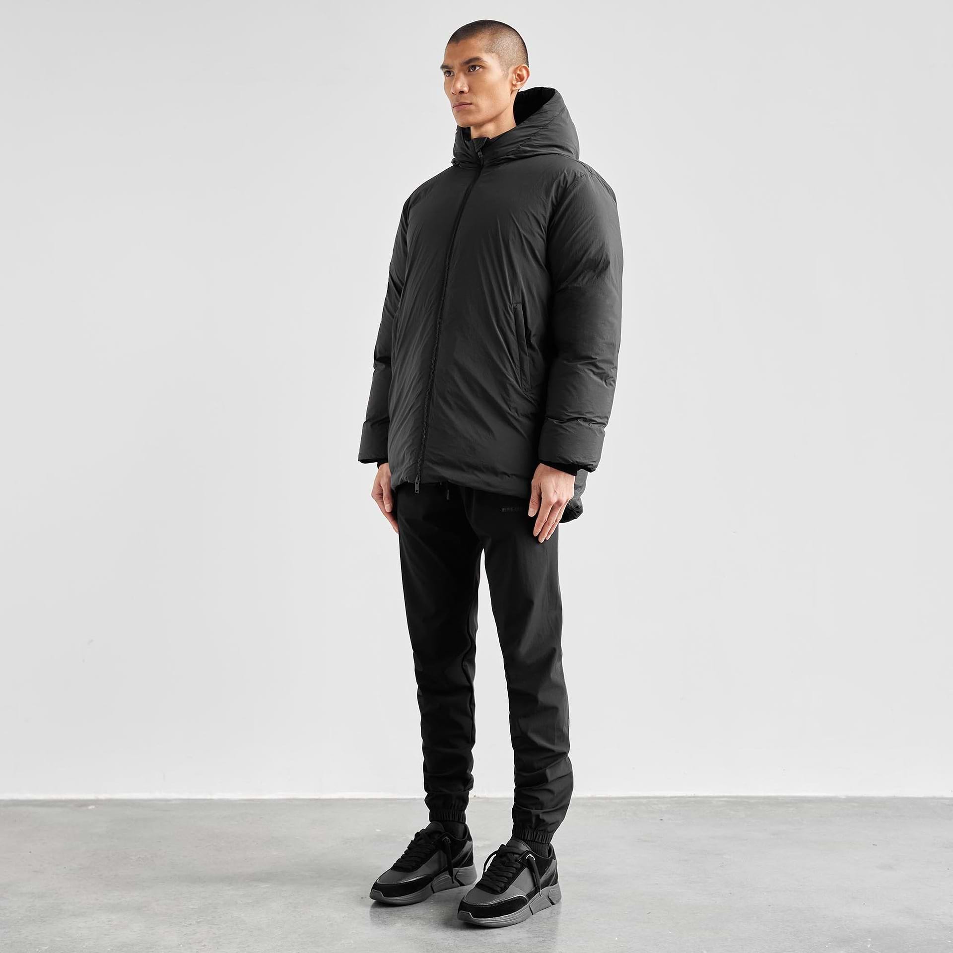 Puffer Parka - Black