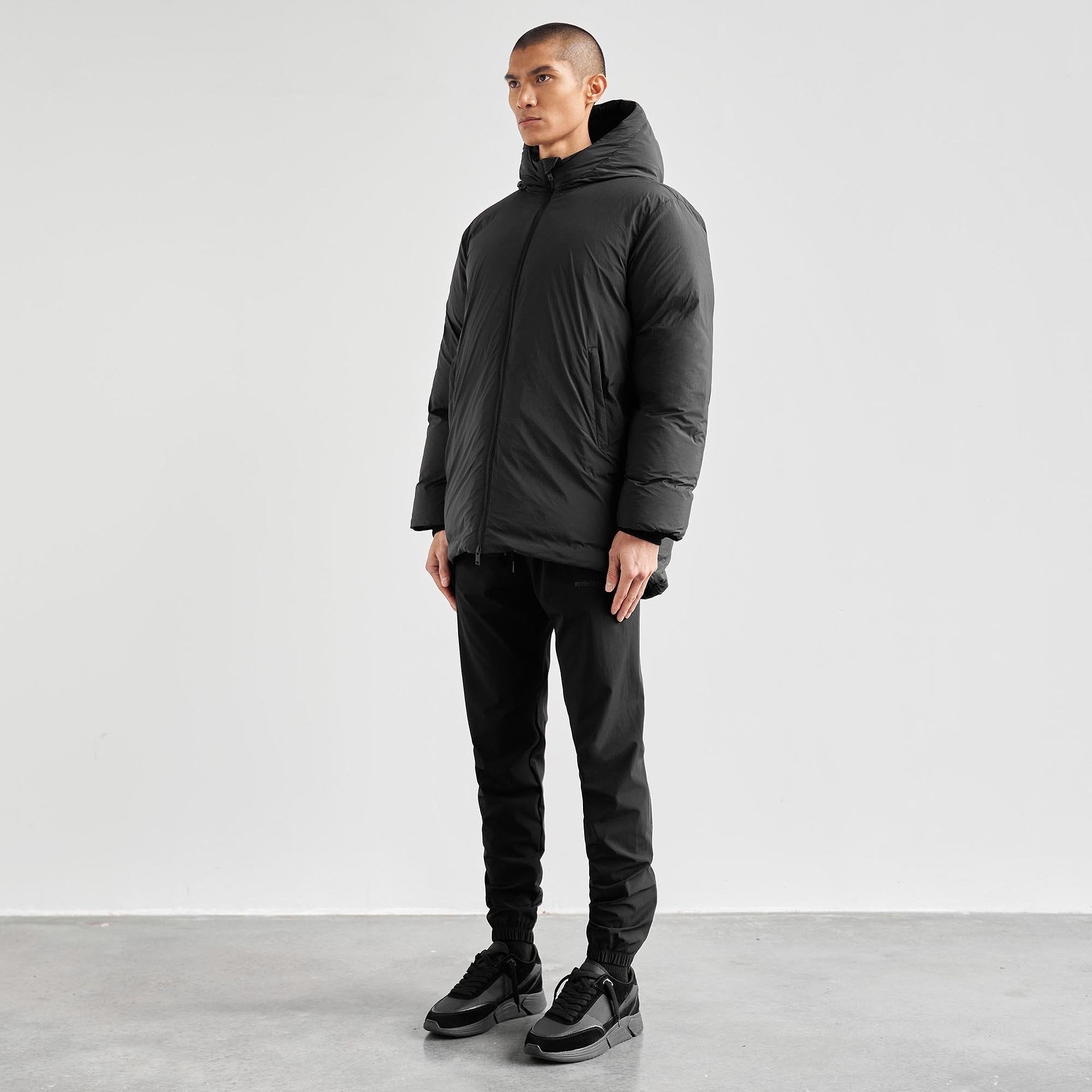 Puffer Parka - Black