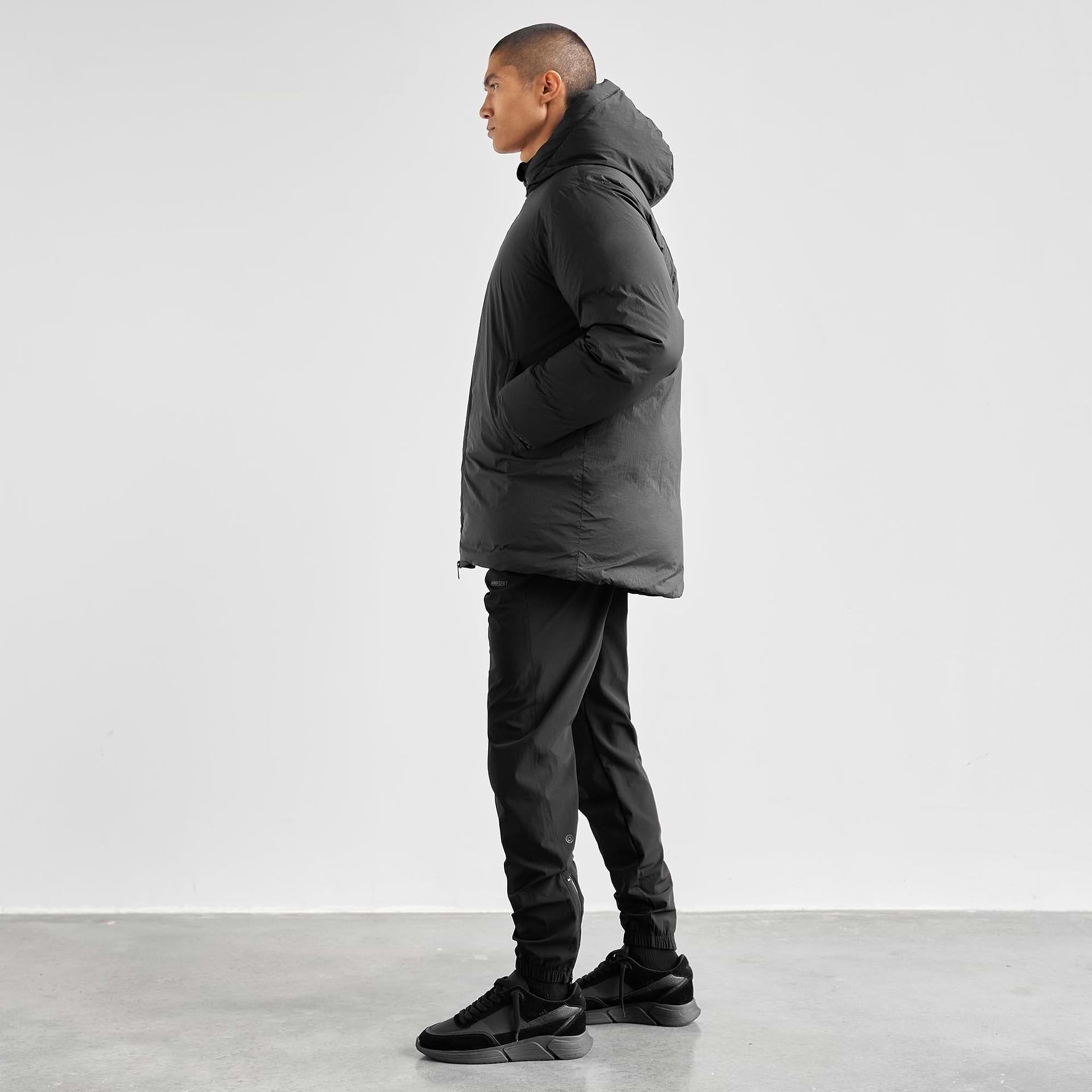 Puffer Parka - Black