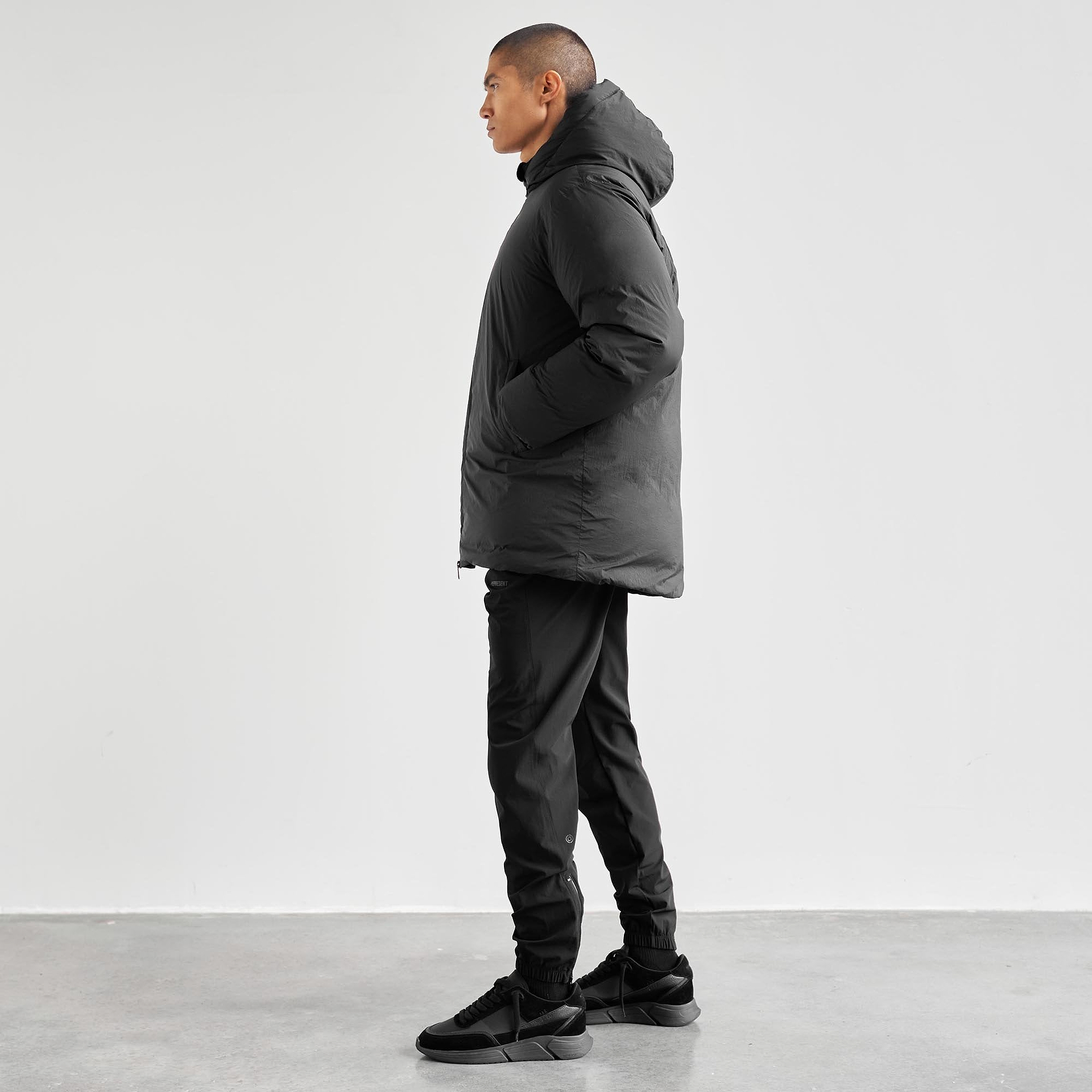 Puffer Parka - Black