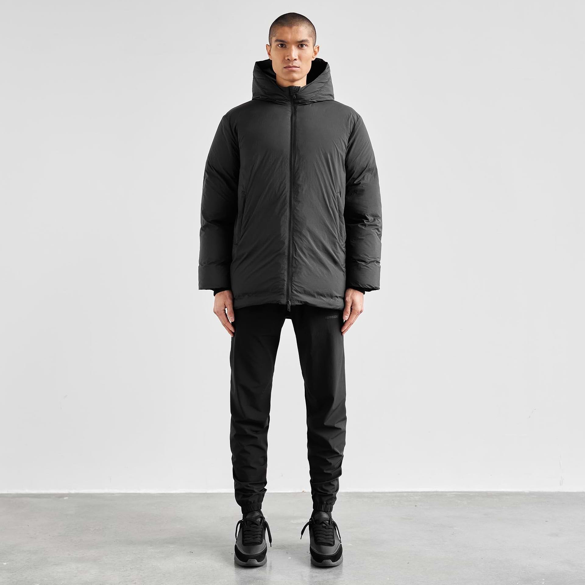 Puffer Parka - Black