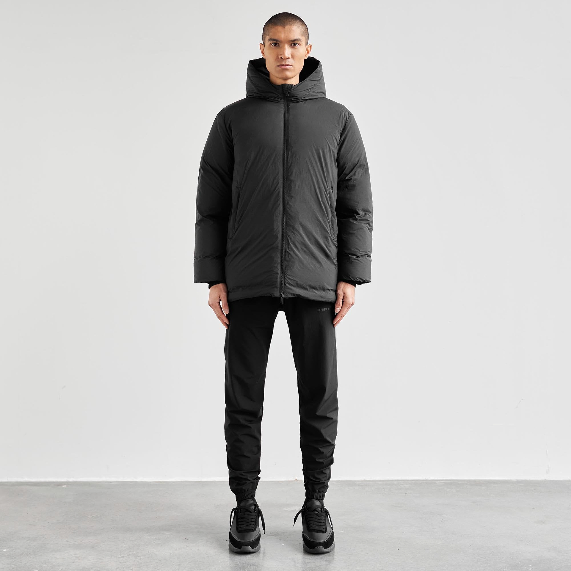 Puffer Parka - Black