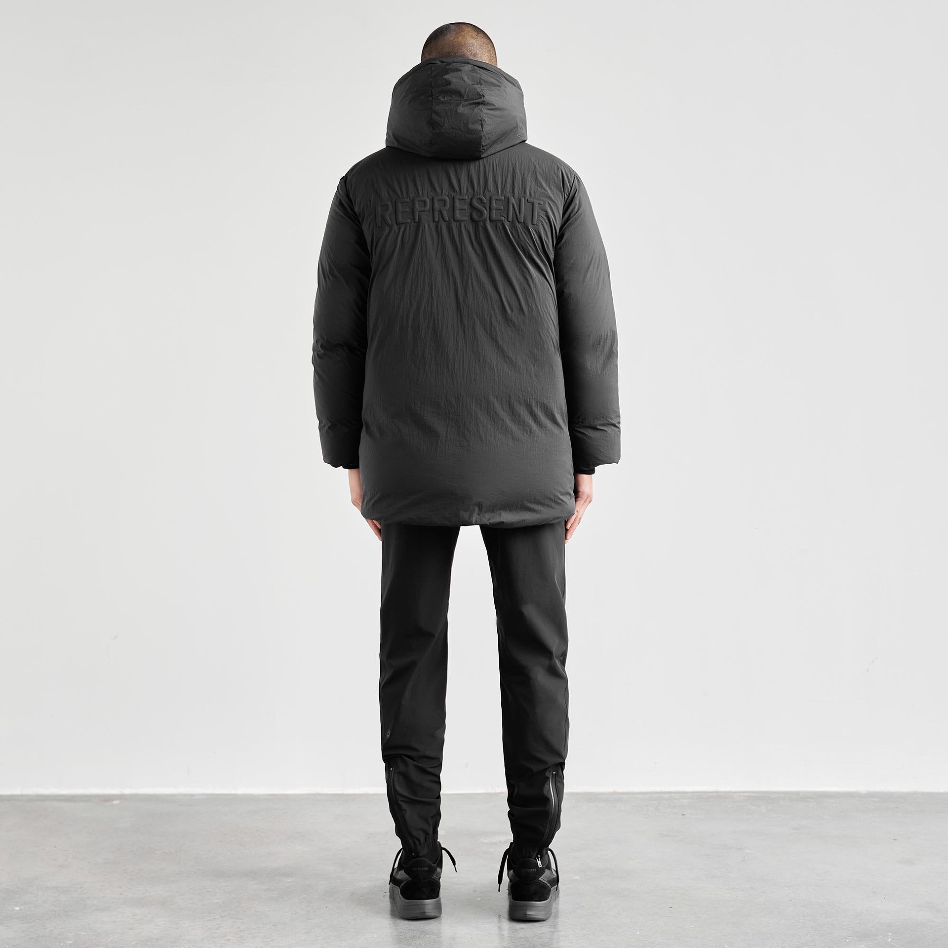 Puffer Parka - Black