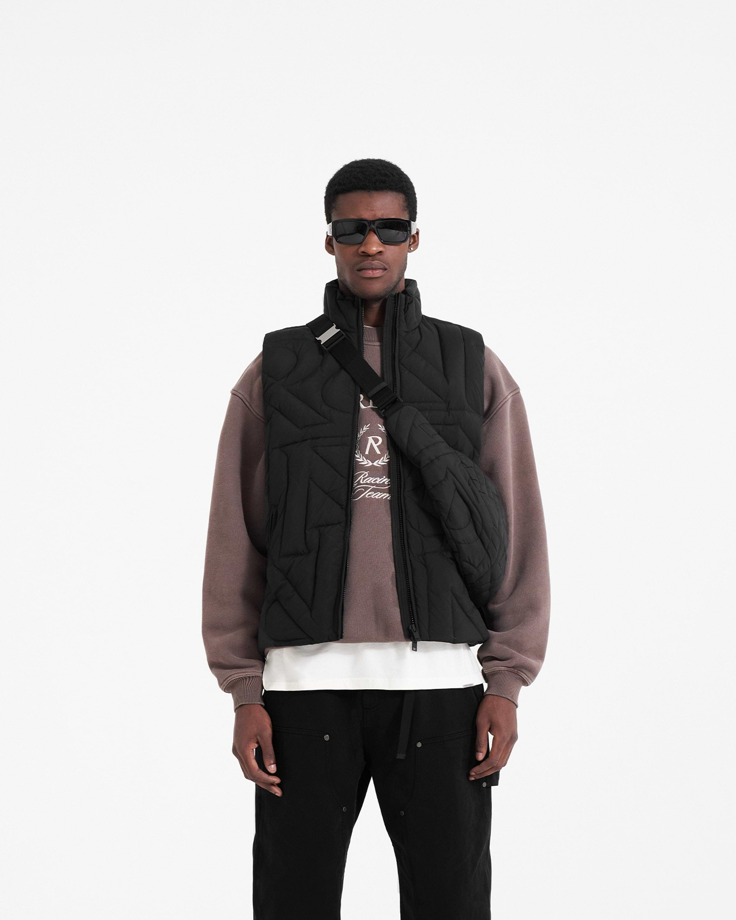 Initial Gilet | Black | REPRESENT CLO