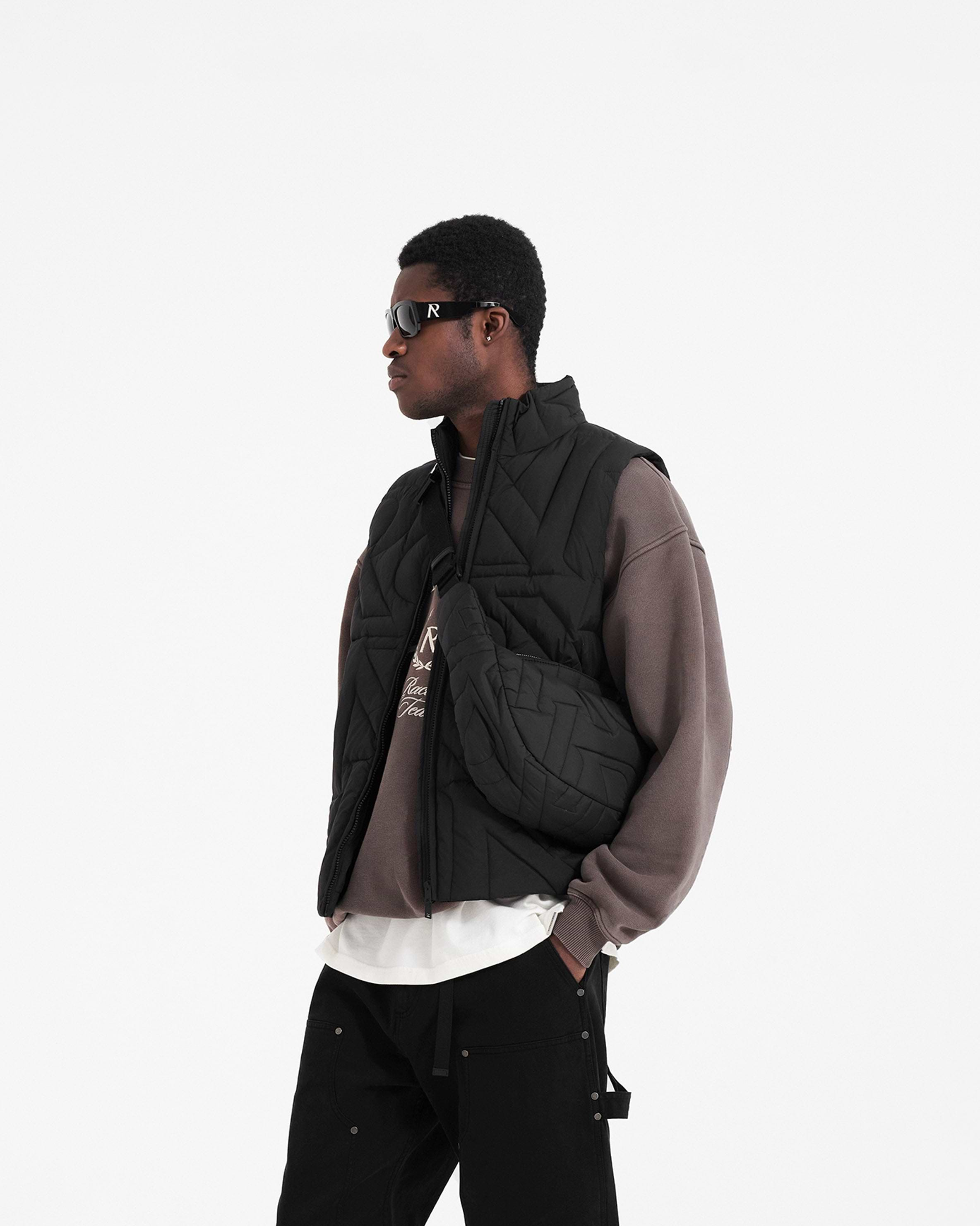 Initial Gilet | Black | REPRESENT CLO