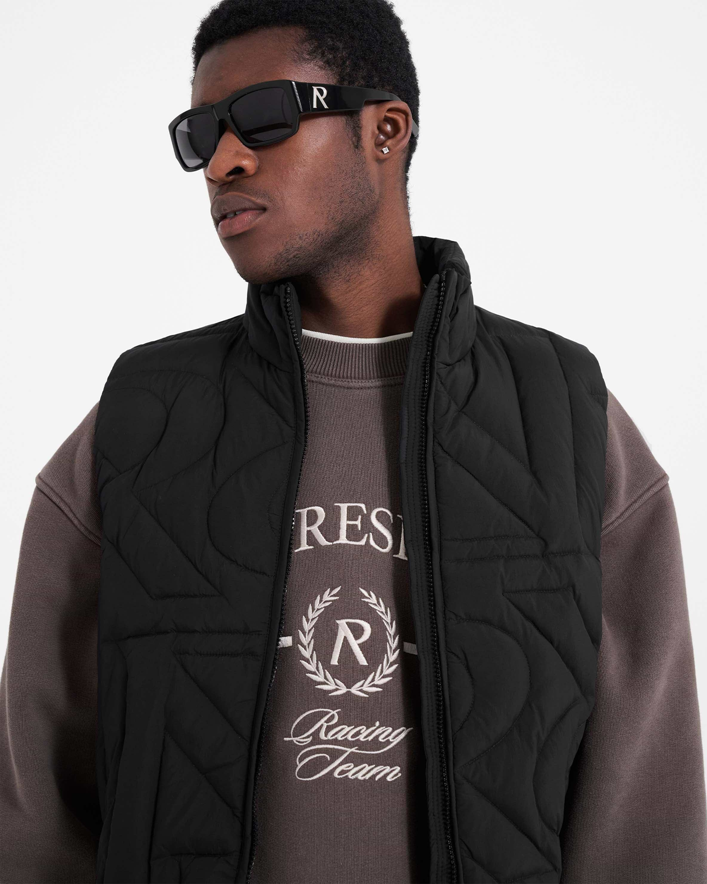 Initial Gilet | Black | REPRESENT CLO