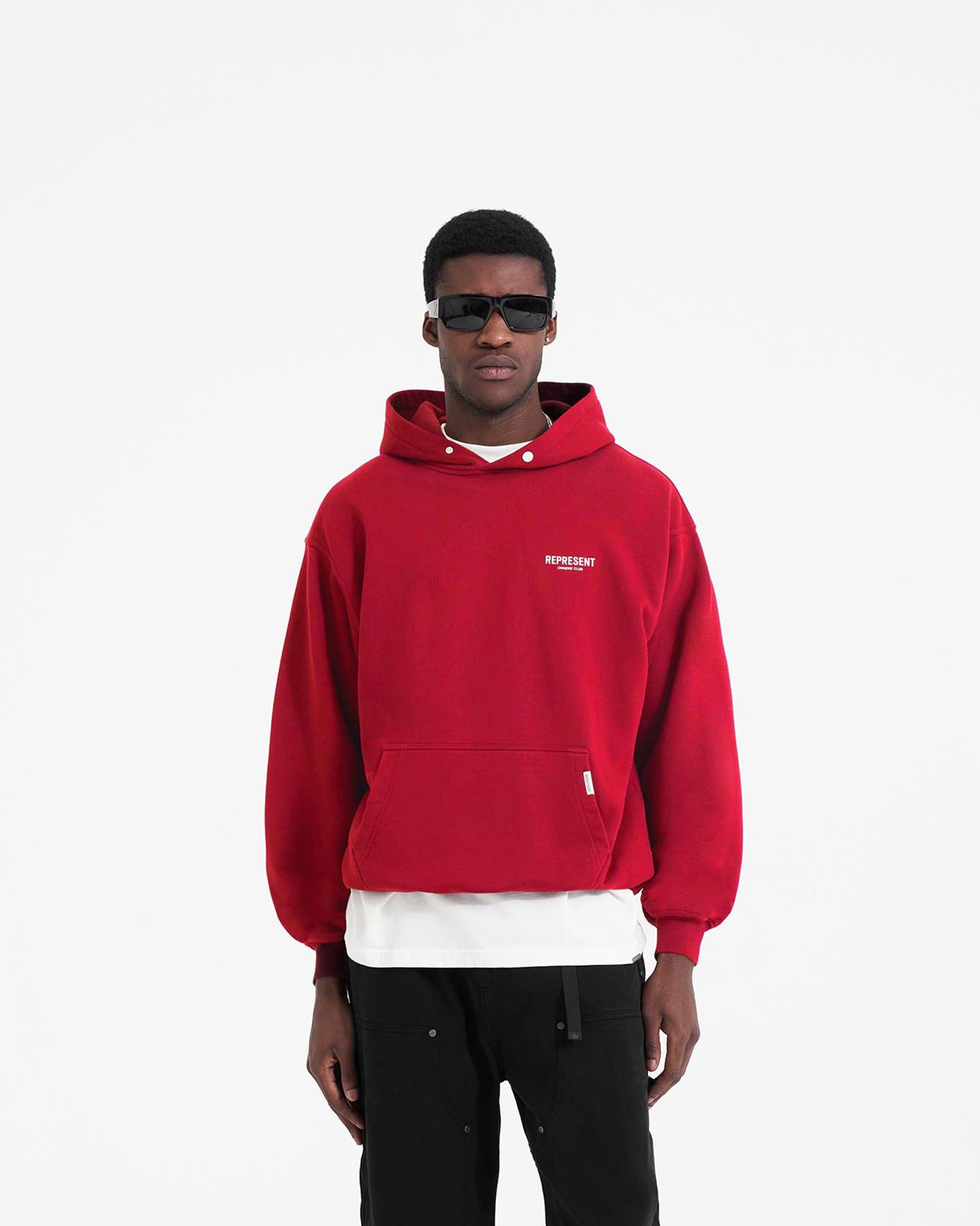 Red Hoodie | Owners' Club | REPRESENT CLO