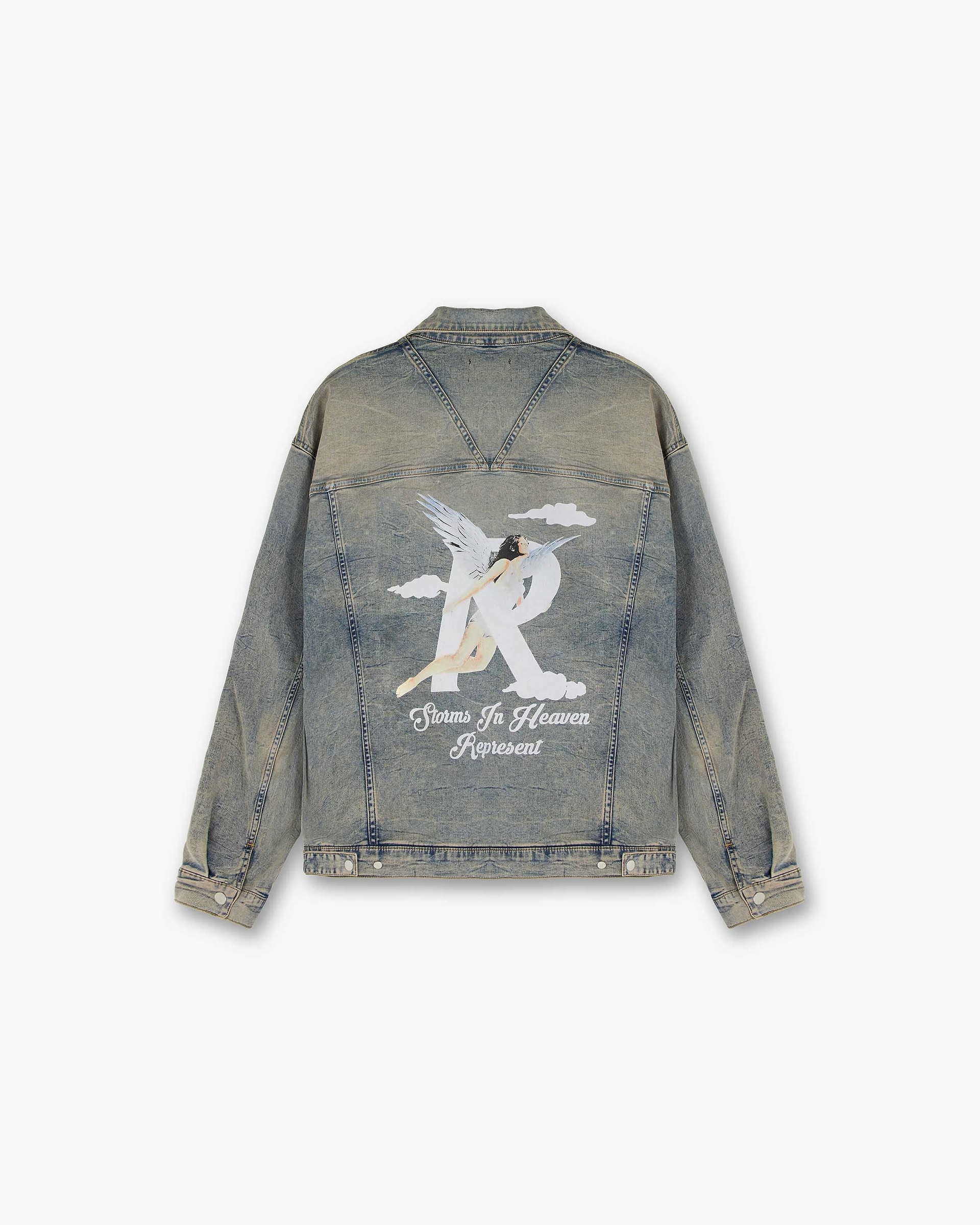 Storms in Heaven Jacket - Blue Cream