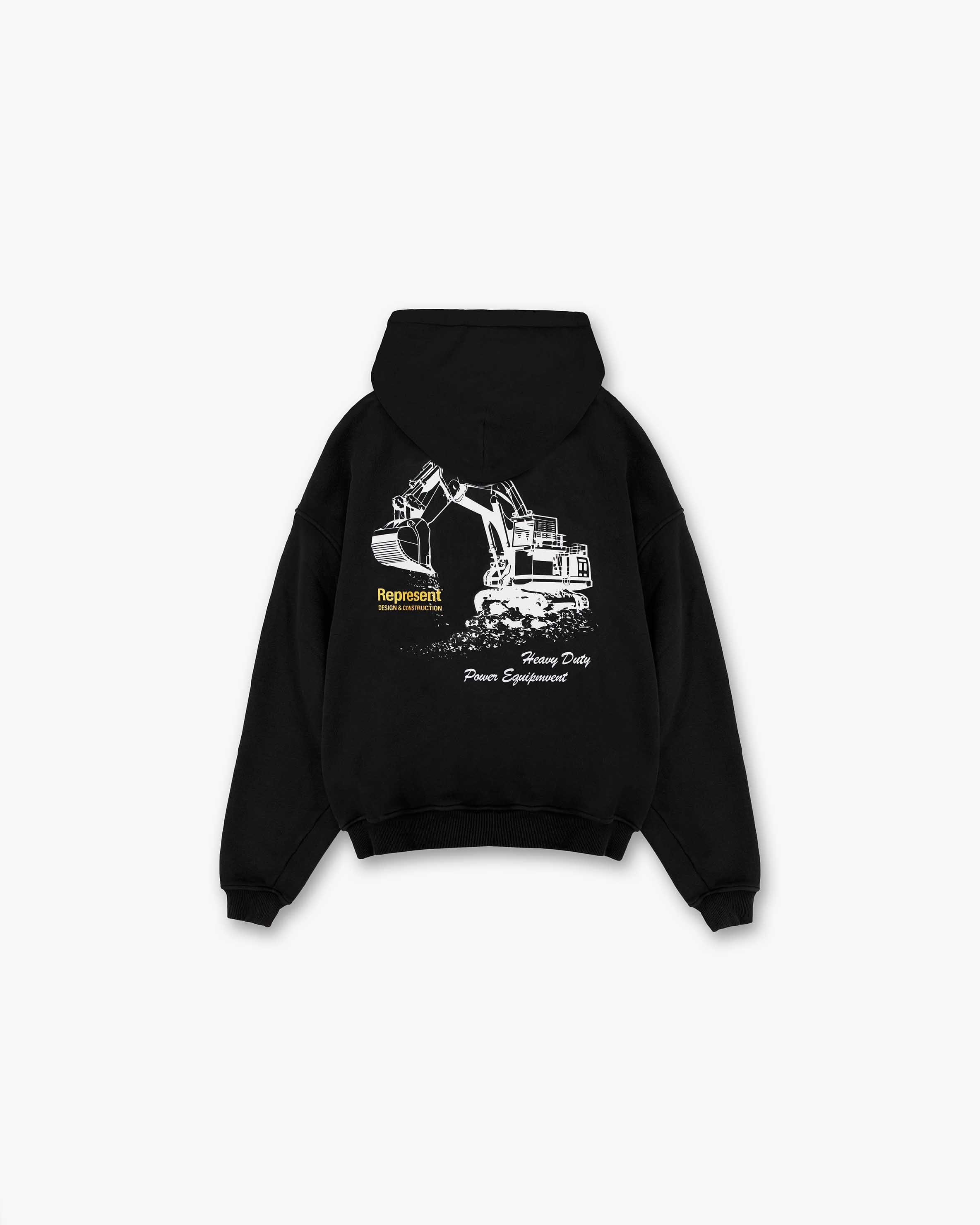 Design Construction Hoodie Black REPRESENT CLO