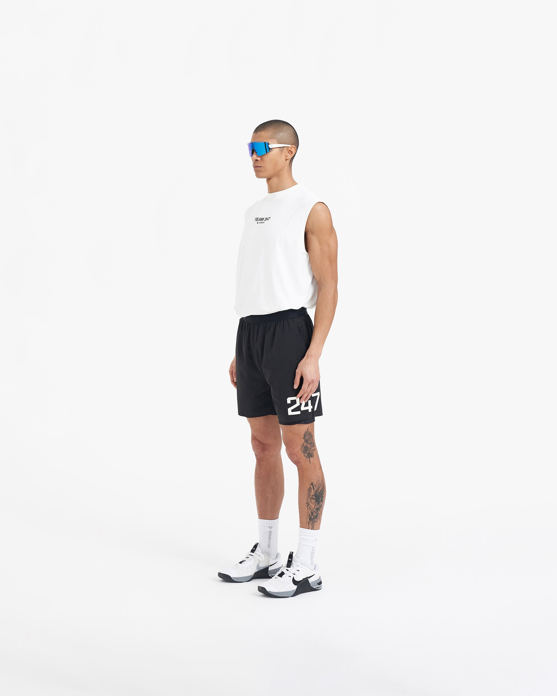 Team 247 Fused Short x Marchon - Black