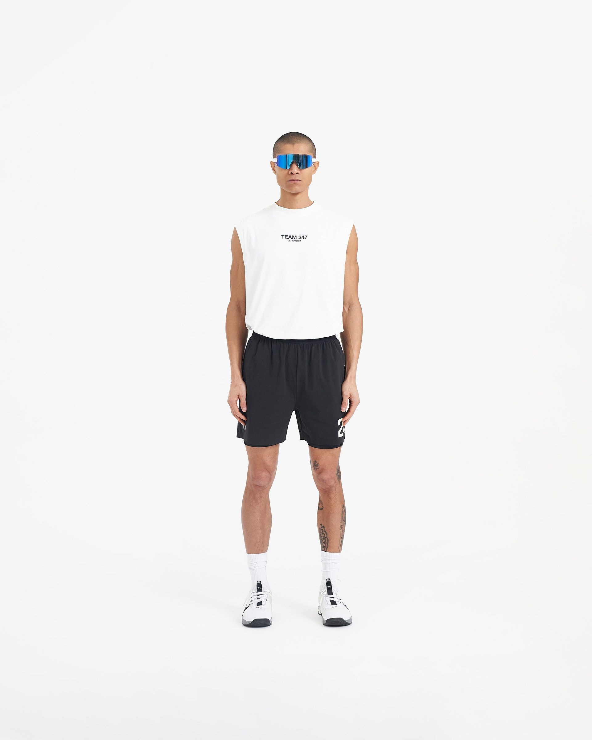 Team 247 Fused Short x Marchon - Black