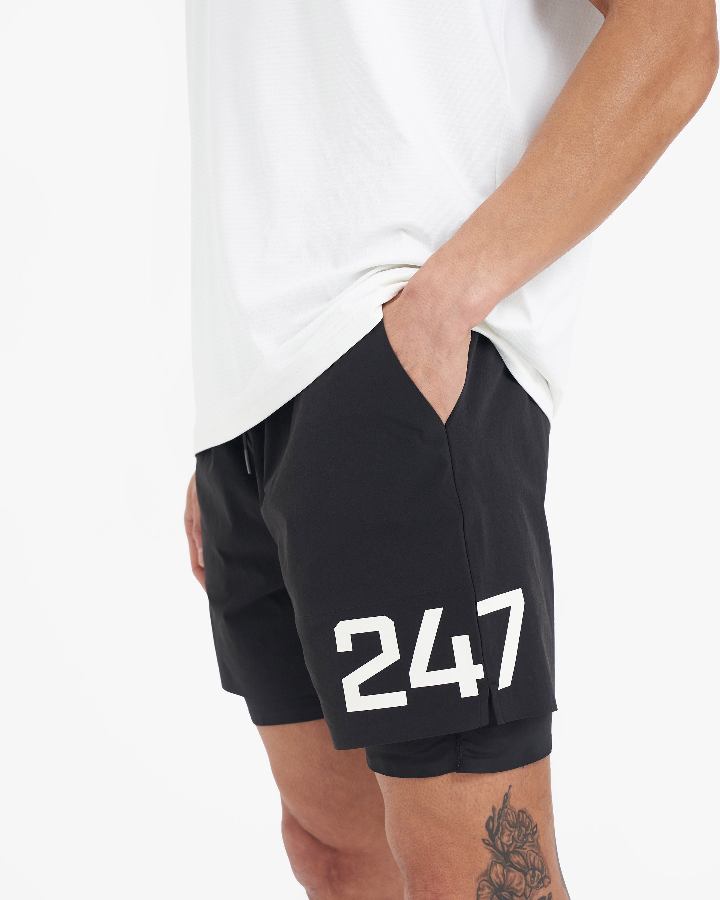 Team 247 Fused Short x Marchon - Black