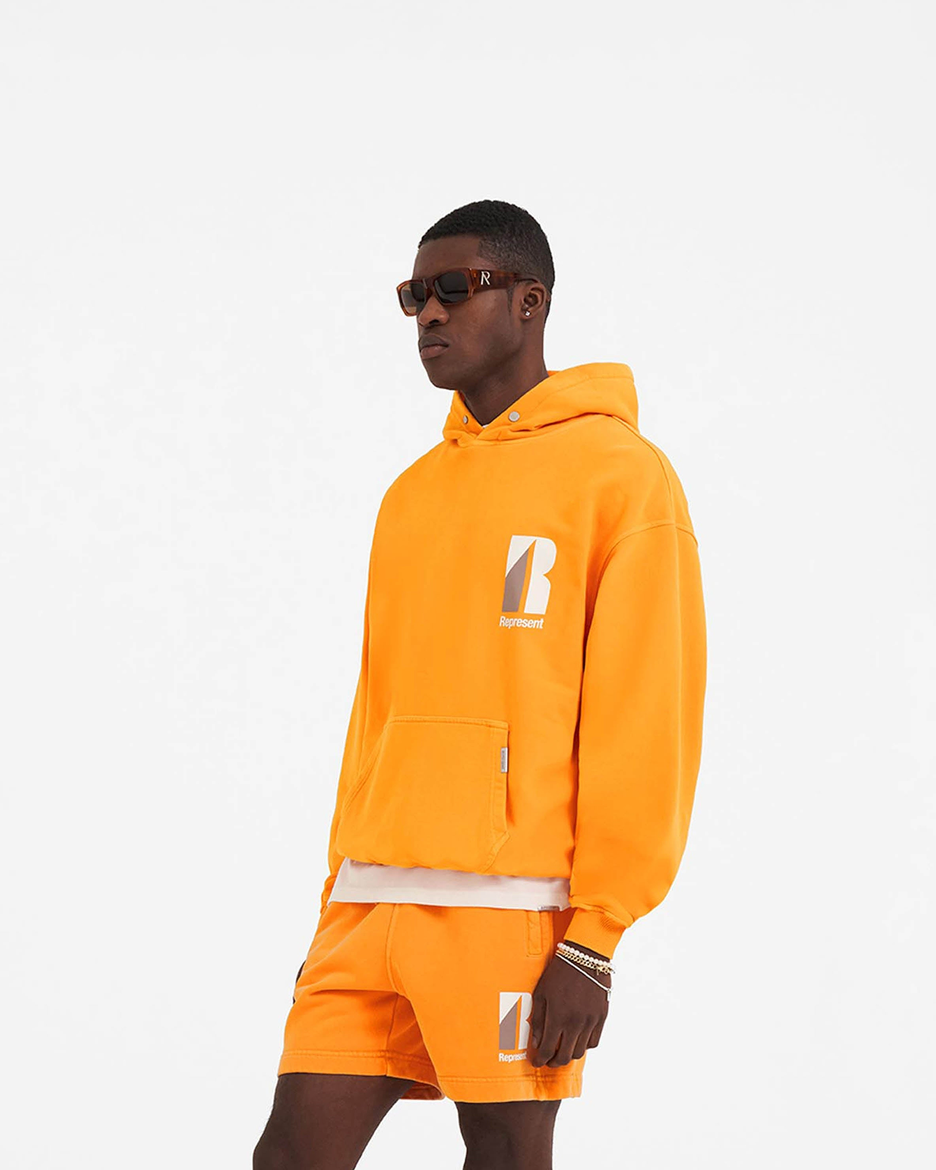 Decade of Speed Hoodie - Neon Orange
