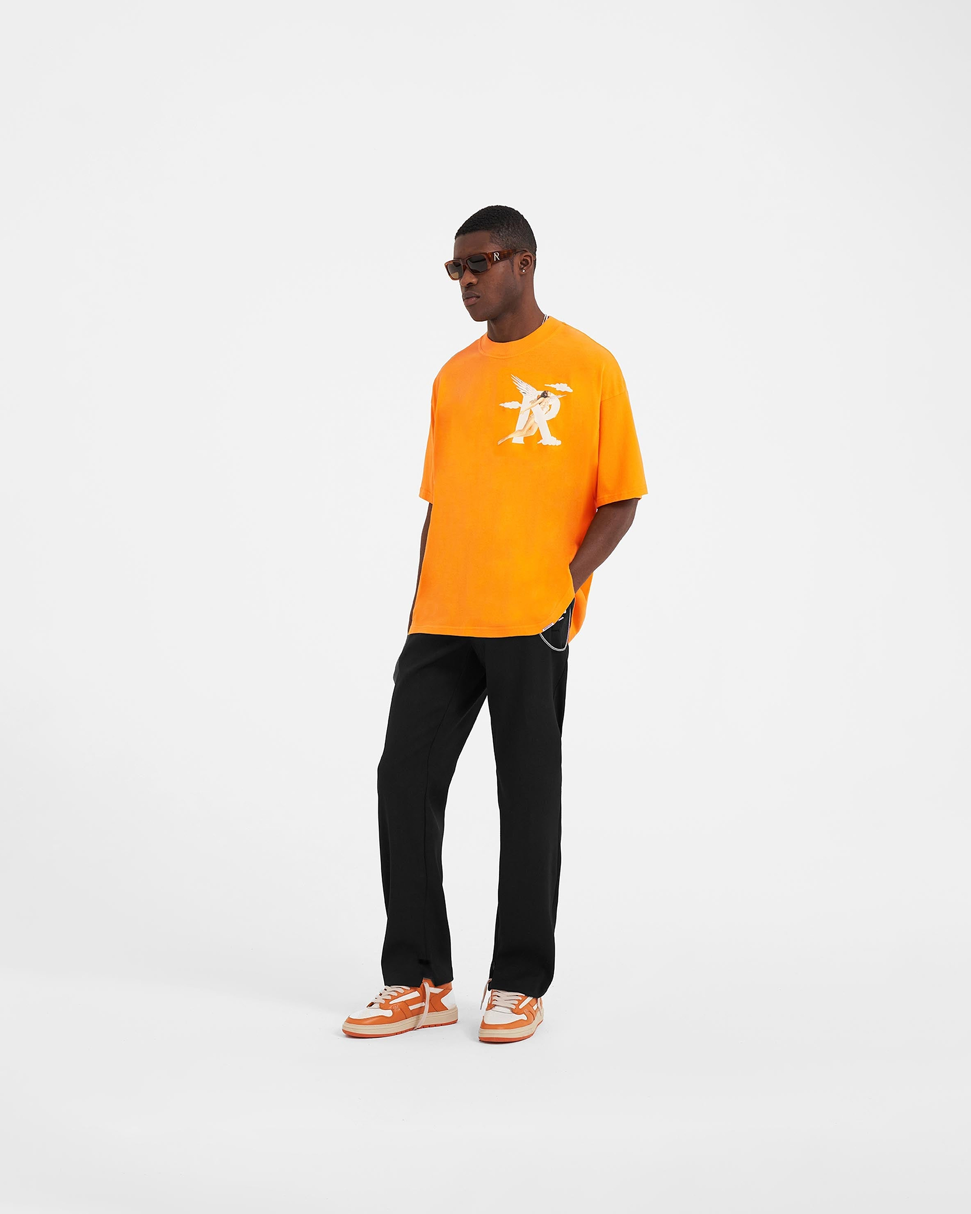 Storms in Heaven T-Shirt - Neon Orange