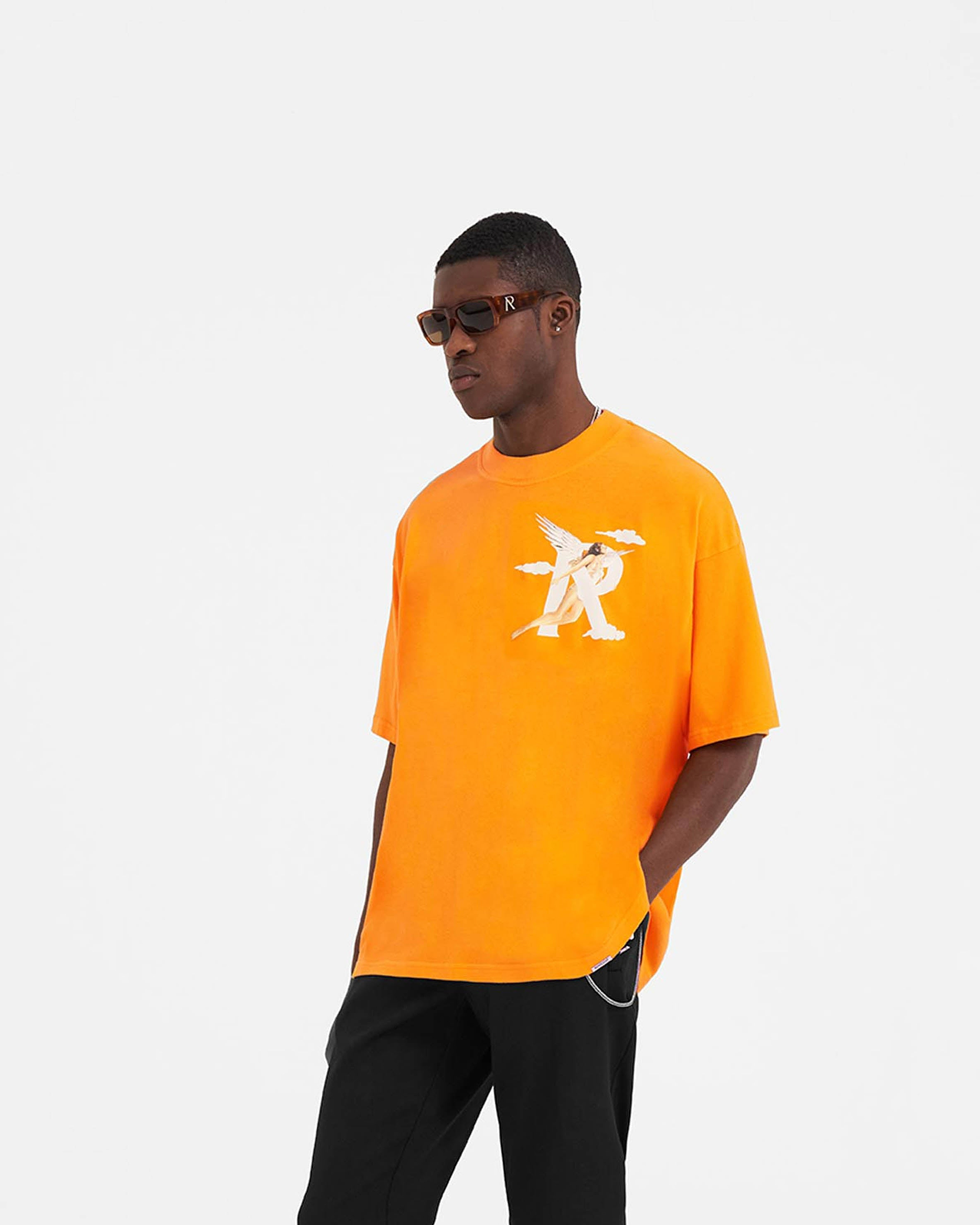 Storms in Heaven T-Shirt - Neon Orange