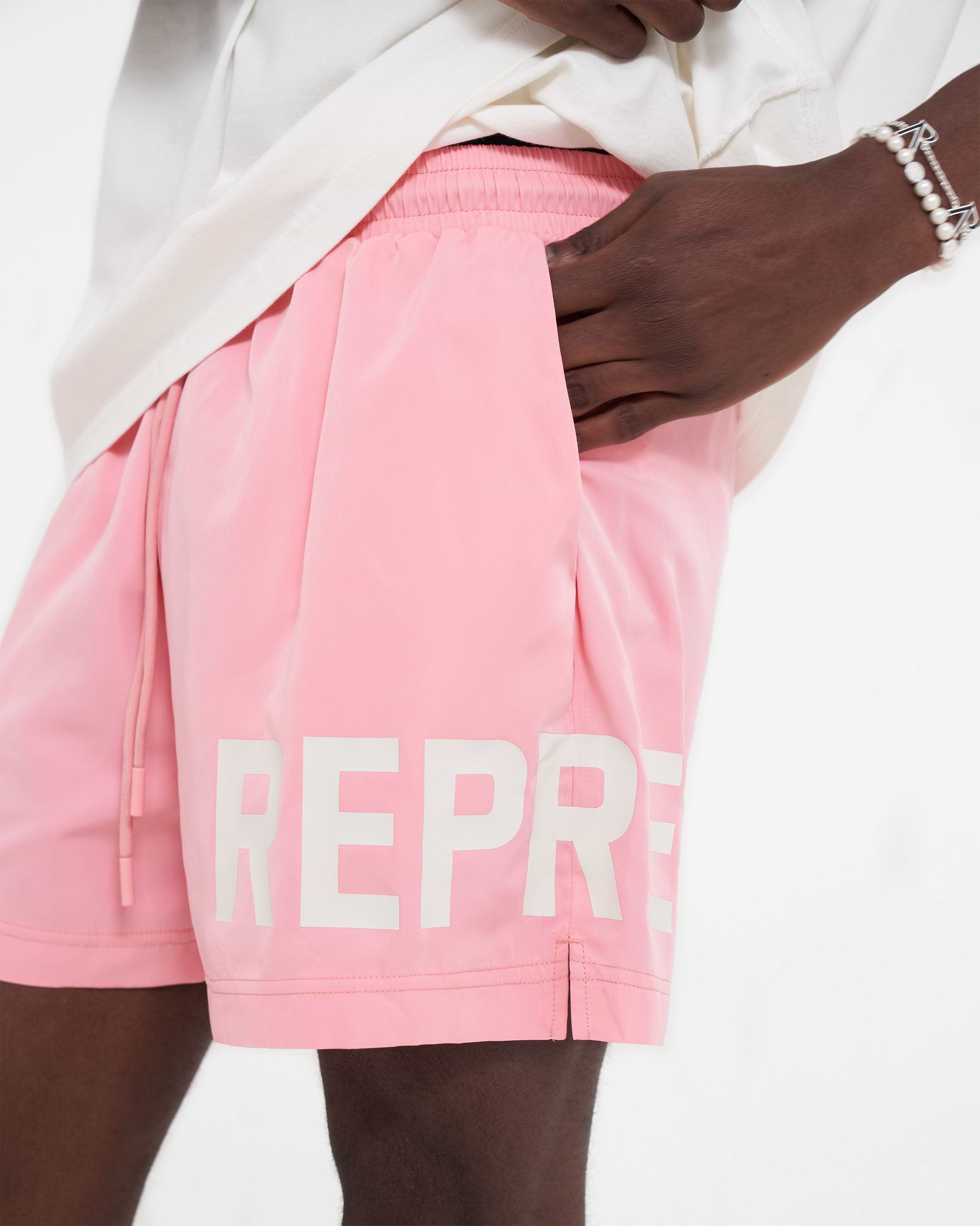 New pink shorts best sale