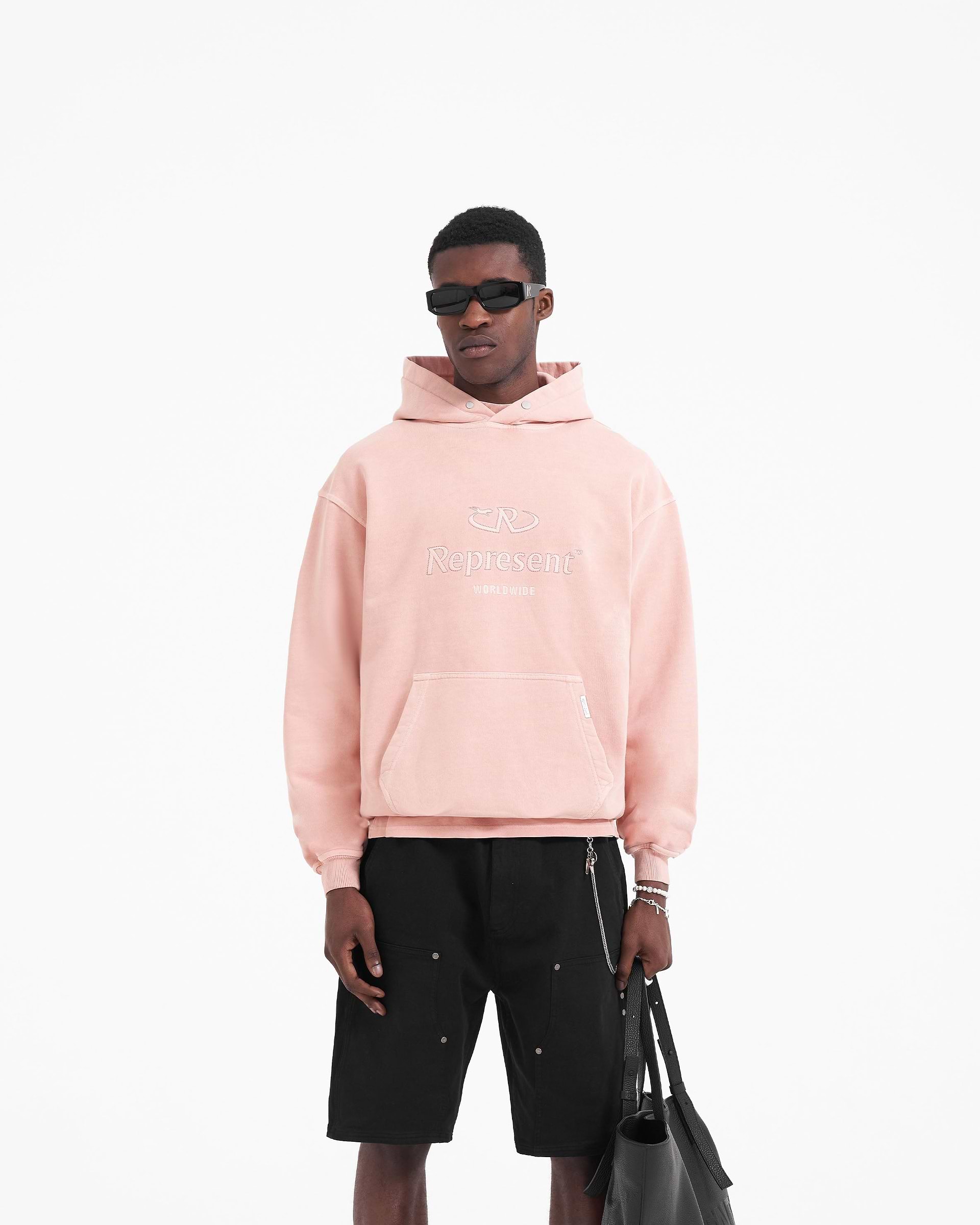 Worldwide Hoodie - Pink