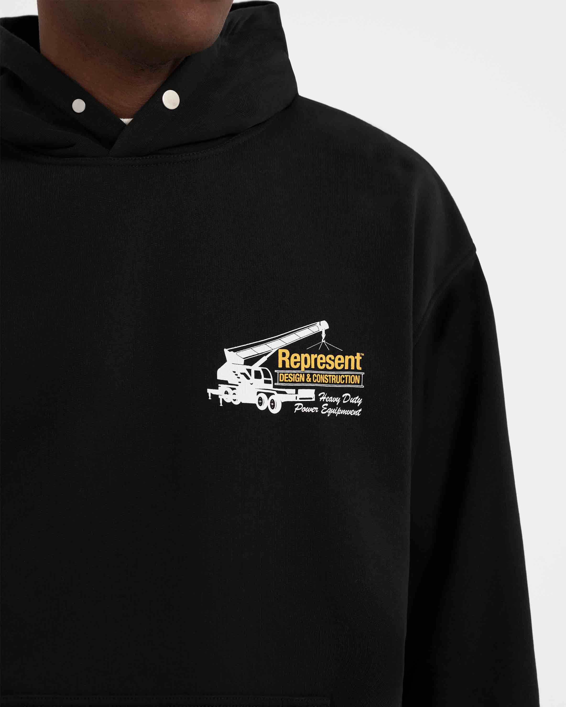 Design & Construction Hoodie - Black