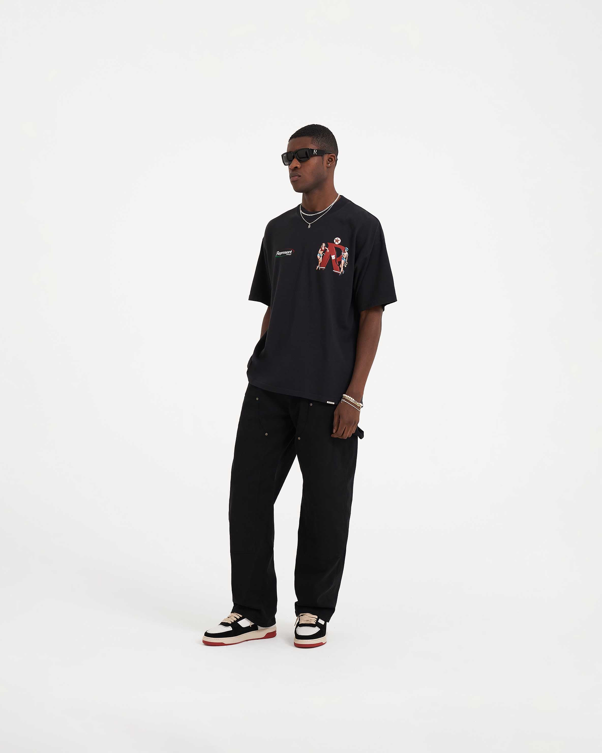 Represent Premium T-Shirt - Off Black