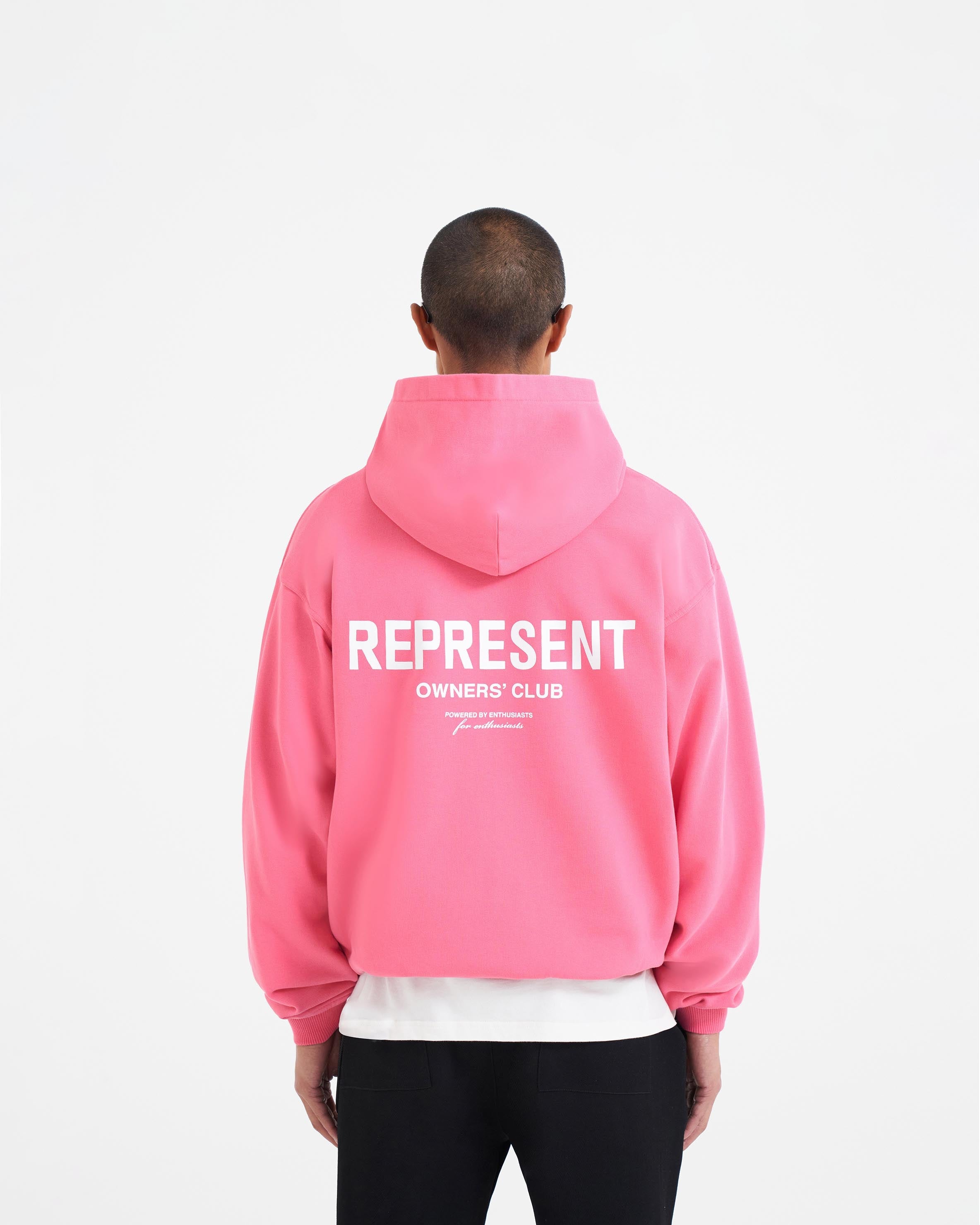 Pink brand grey hoodie(s) with pink nation leggings (L)