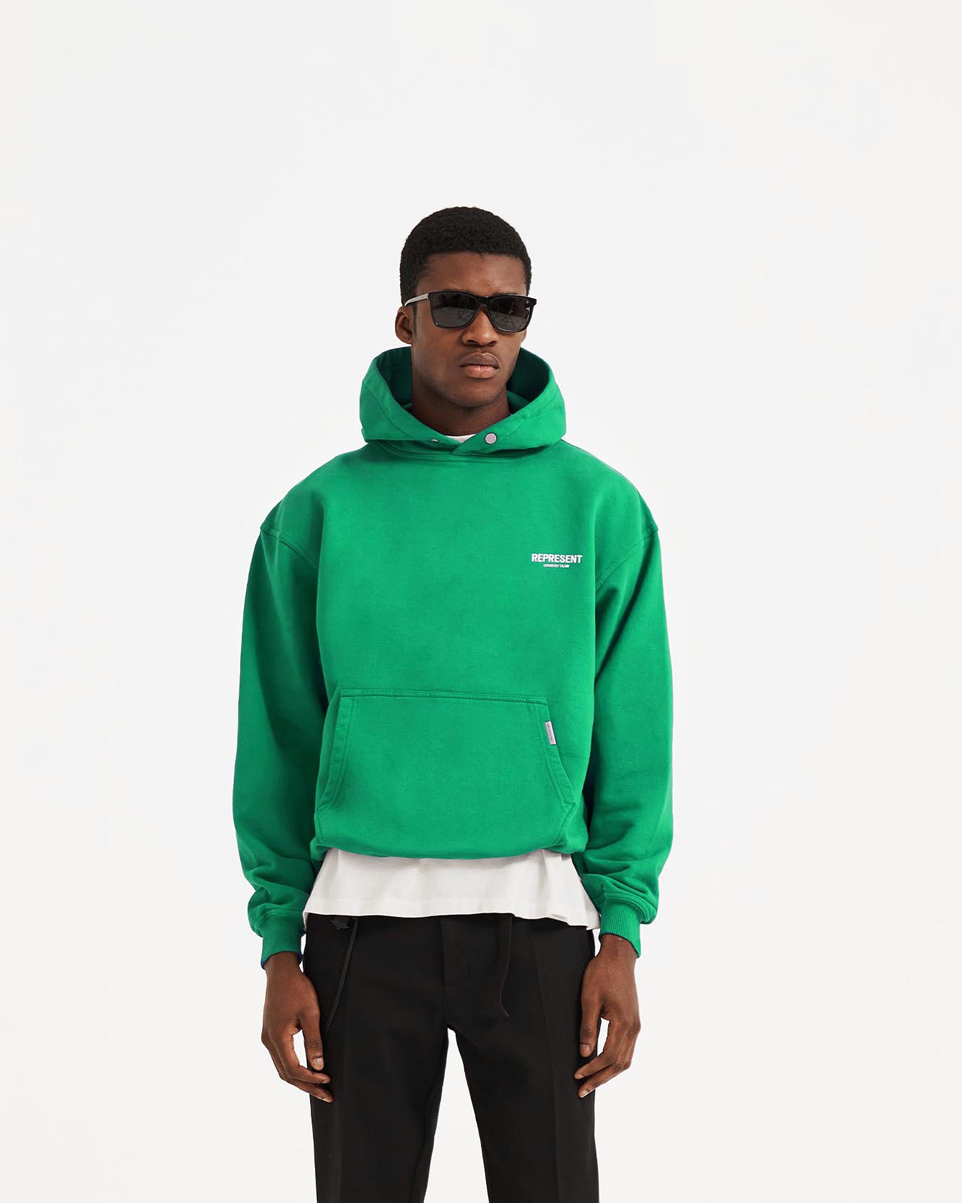 Represent Owners Club Hoodie - Island Green